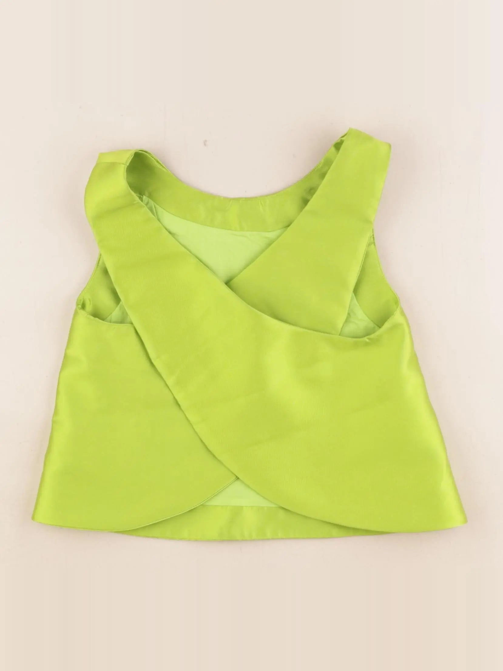Jacadi - blouse vert fluo - 8 ans