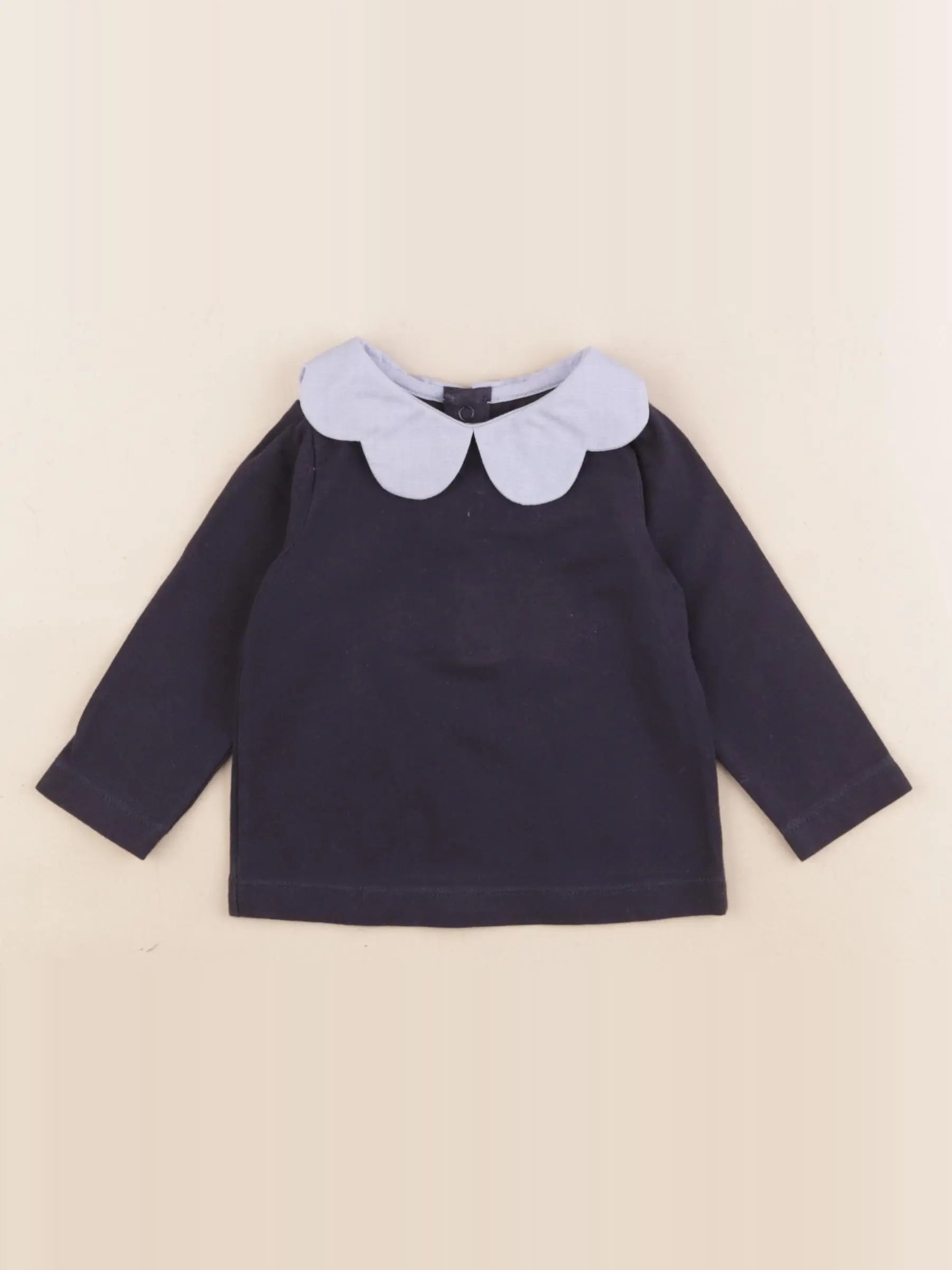 Jacadi - tee-shirt bleu - 6 mois