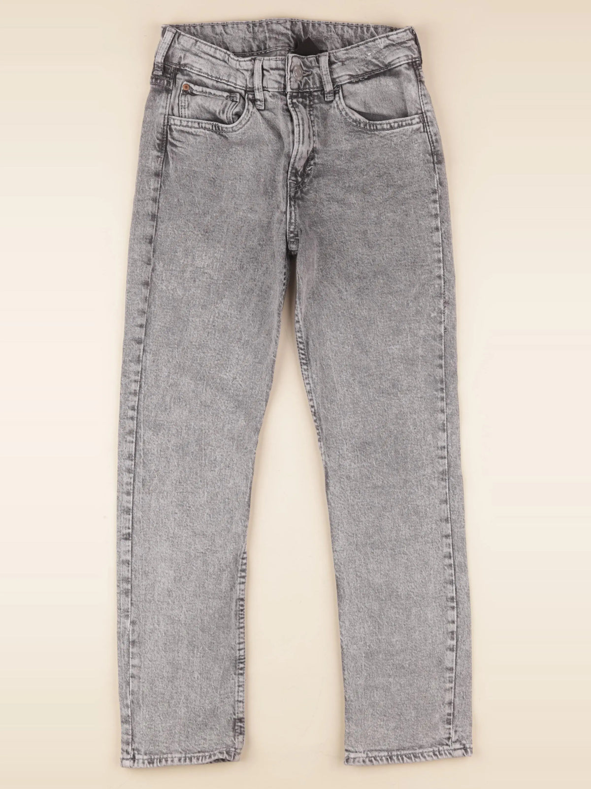 H&M - jean gris - 10/11 ans