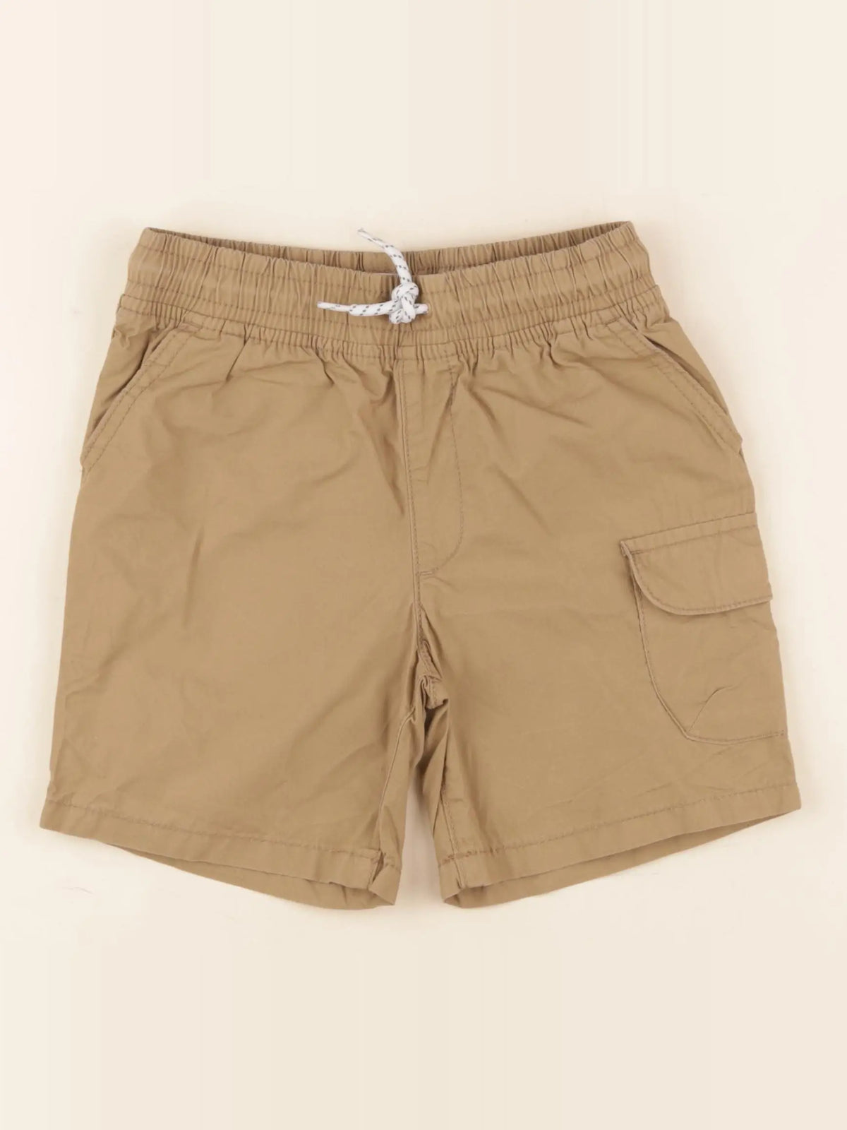 Vertbaudet - short marron - 7 ans