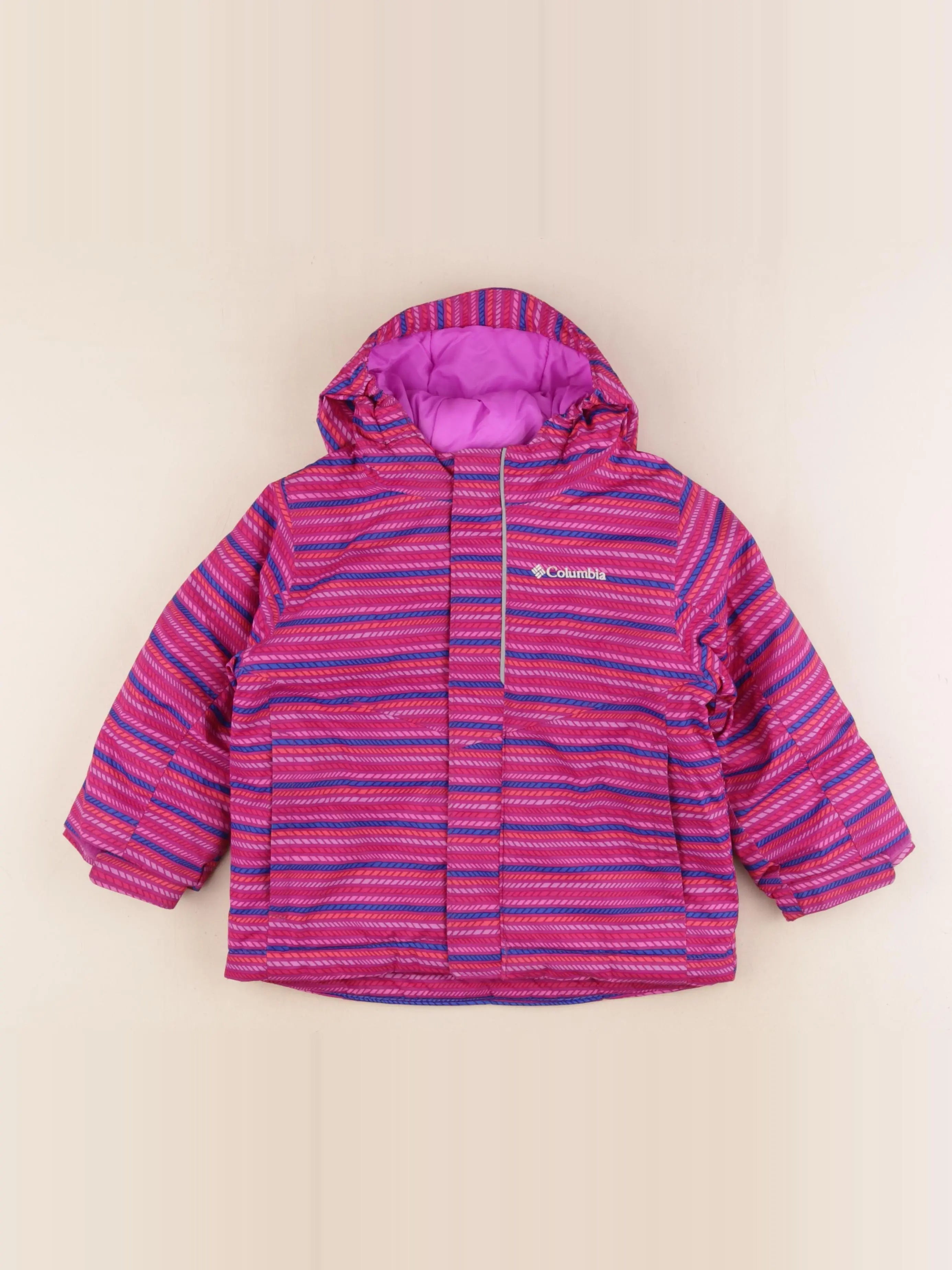 Columbia - manteau de ski violet, rose - 3 ans