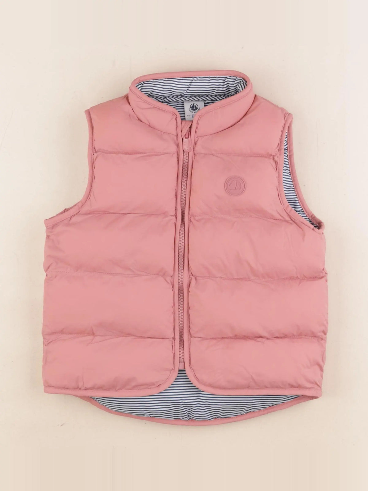 Petit Bateau - doudoune rose - 5 ans
