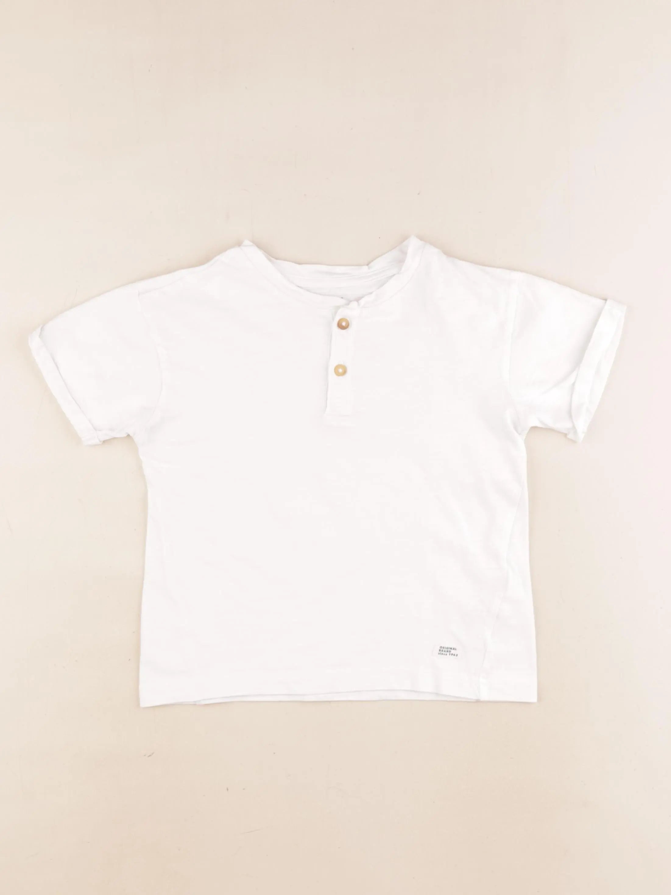Vertbaudet - tee-shirt blanc - 5 ans