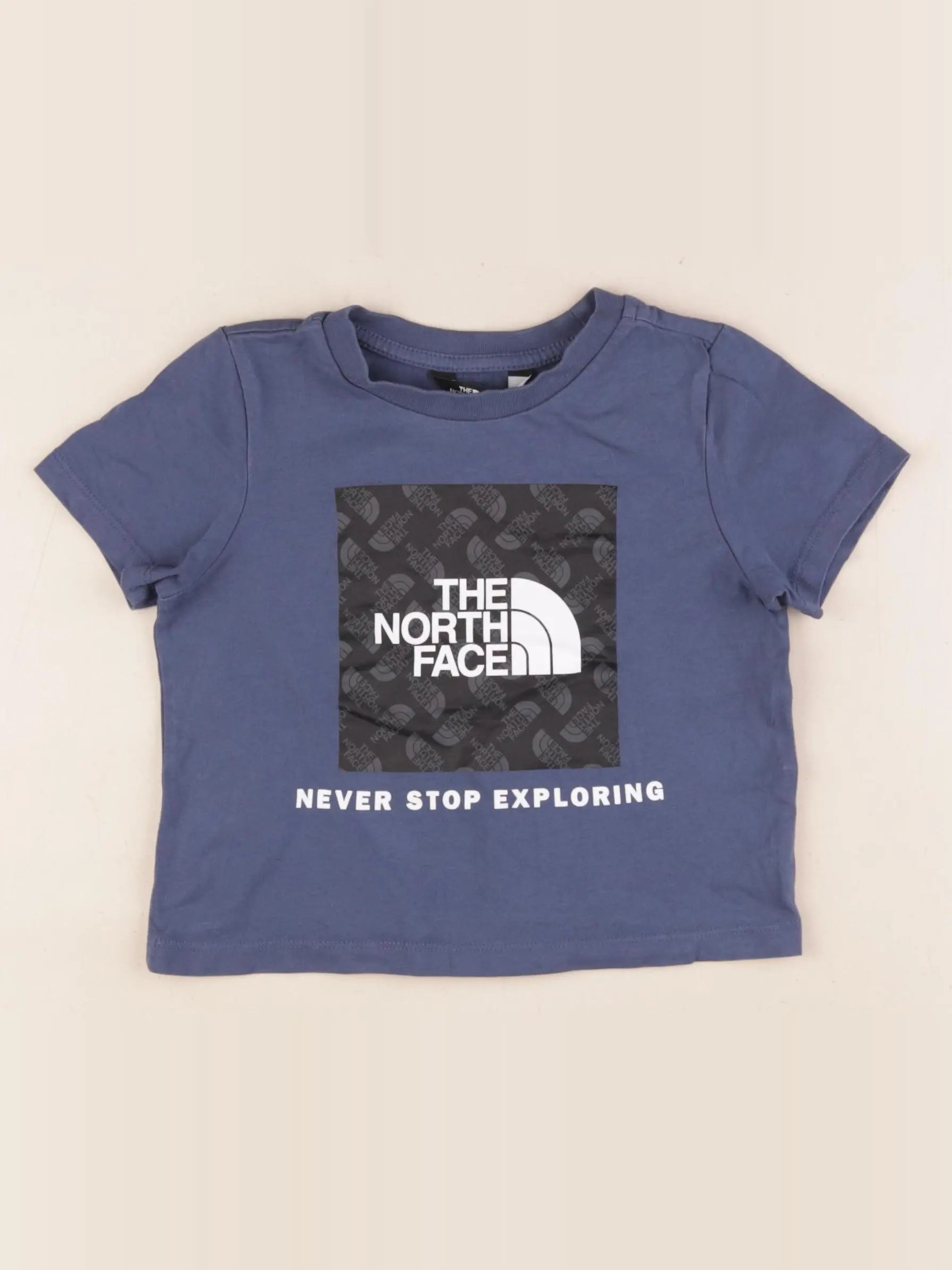 The North Face - tee-shirt bleu - 3 ans