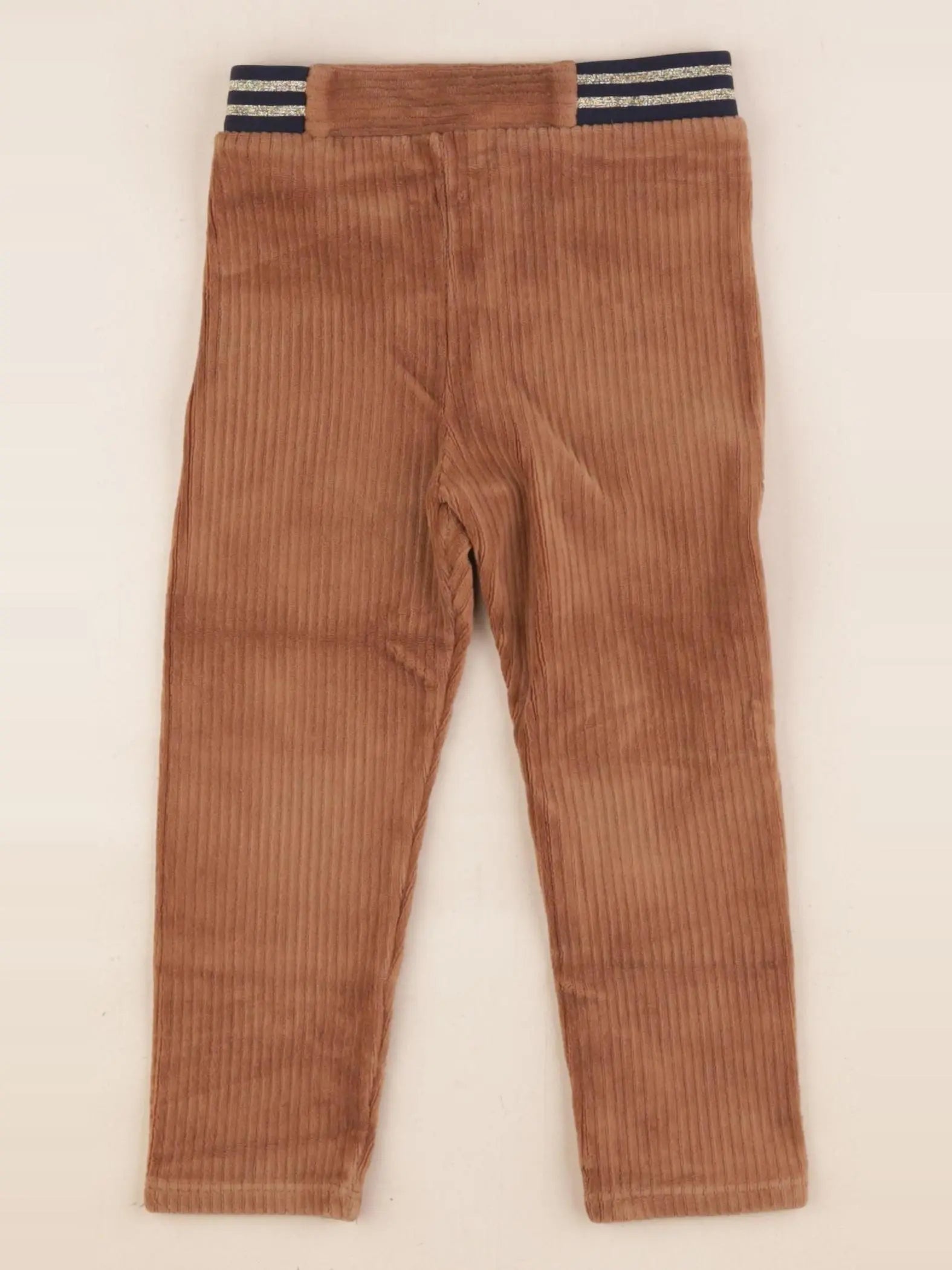 Vertbaudet - legging marron - 3 ans