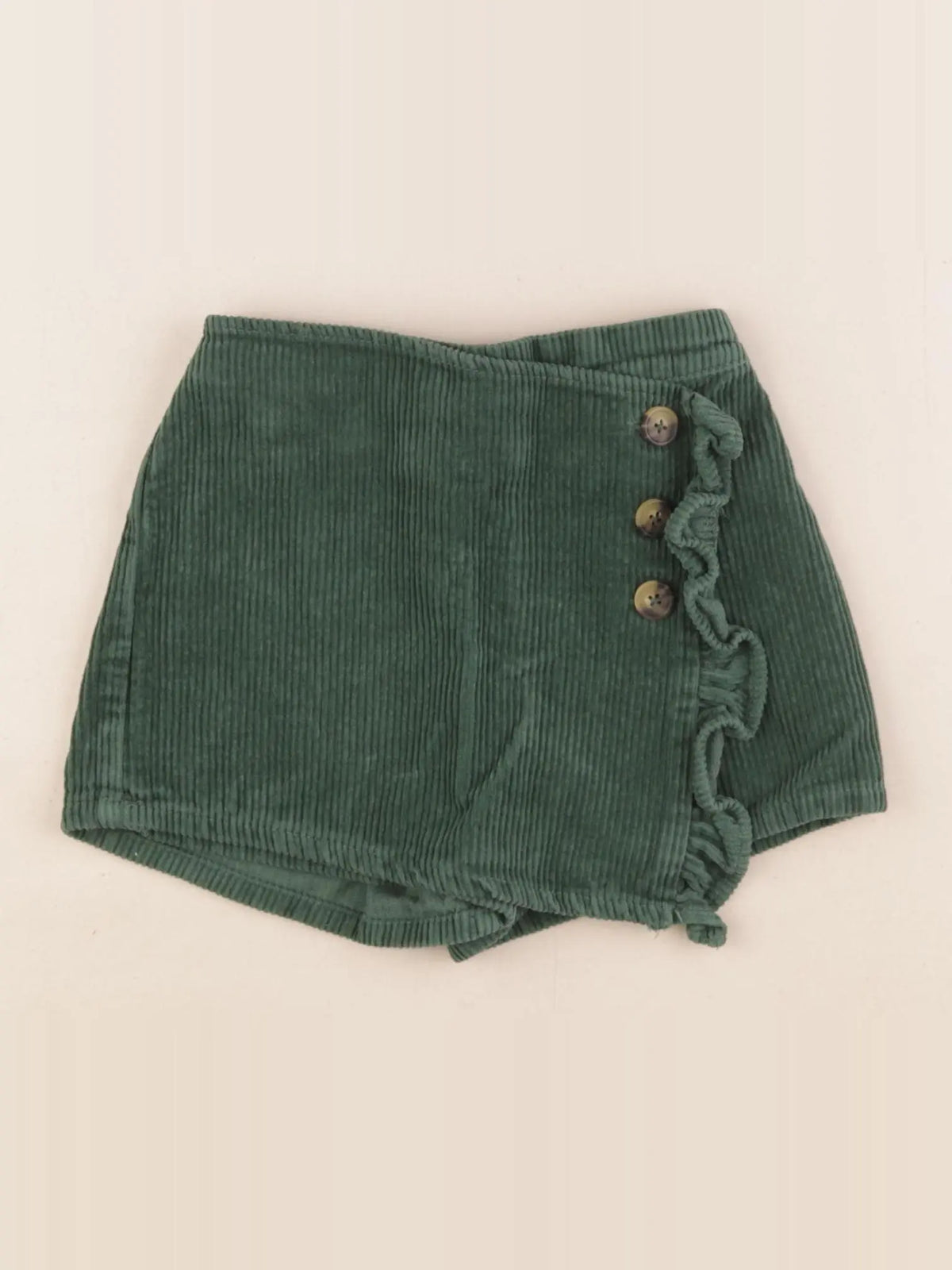 Vertbaudet - jupe short vert - 3 ans