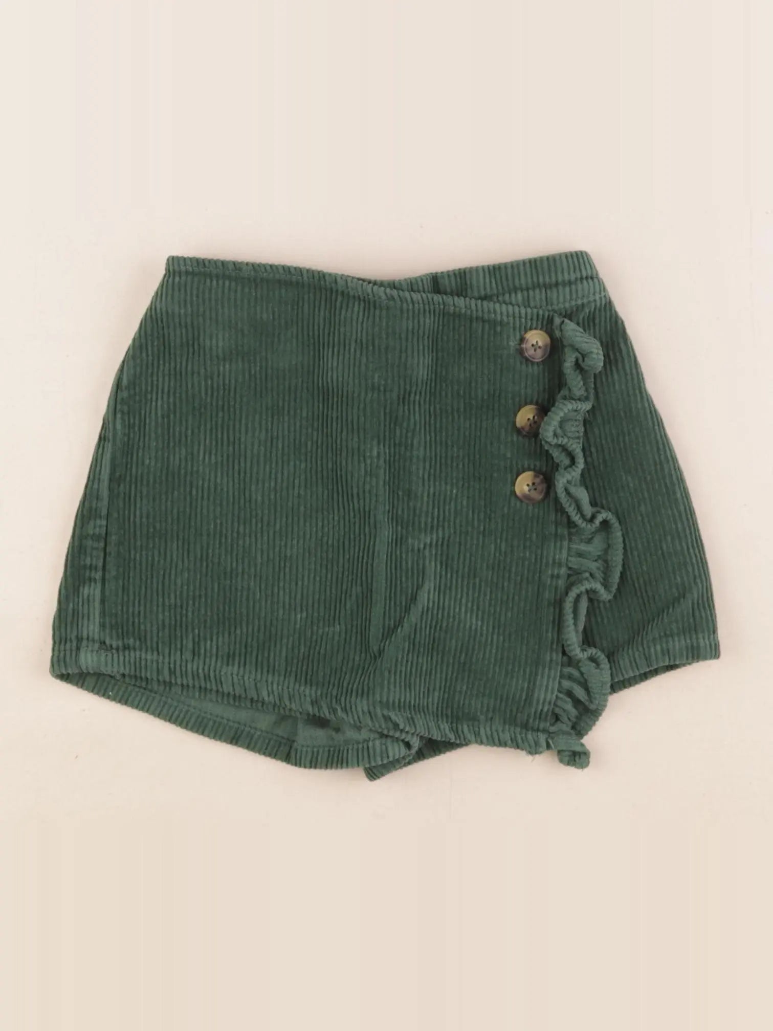 Vertbaudet - jupe short vert - 3 ans