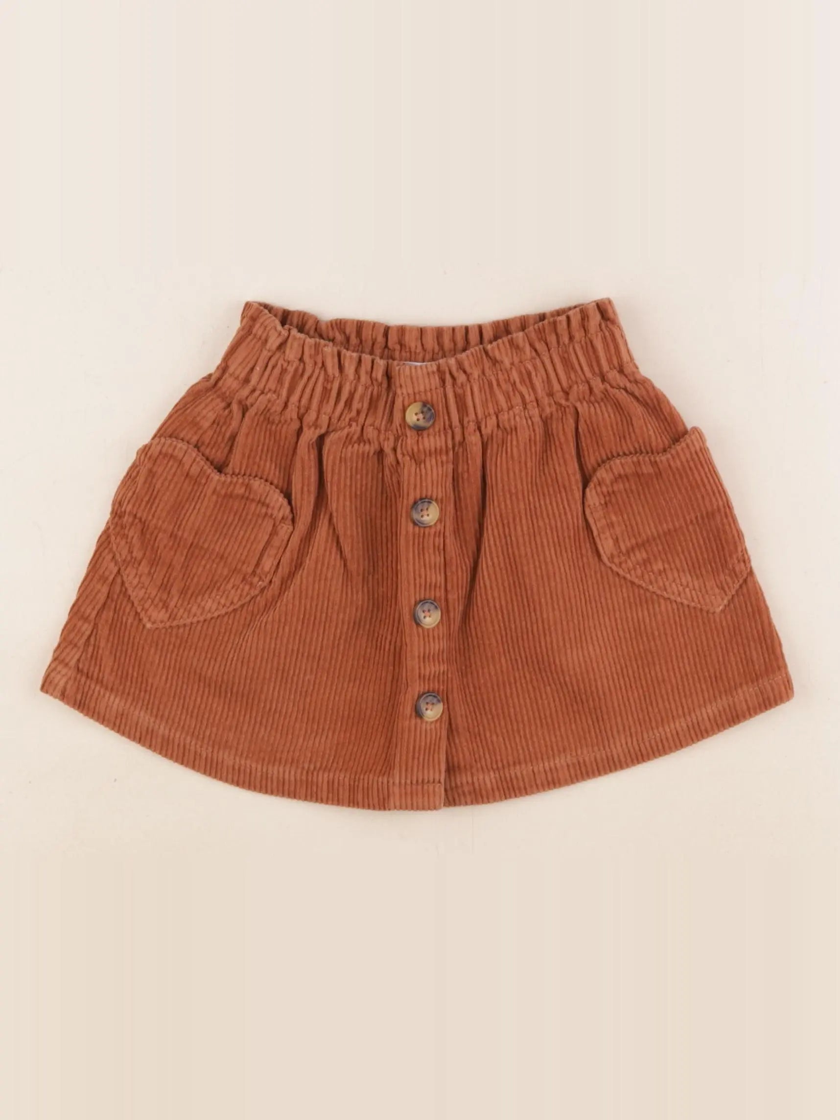 Vertbaudet - jupe marron - 3 ans