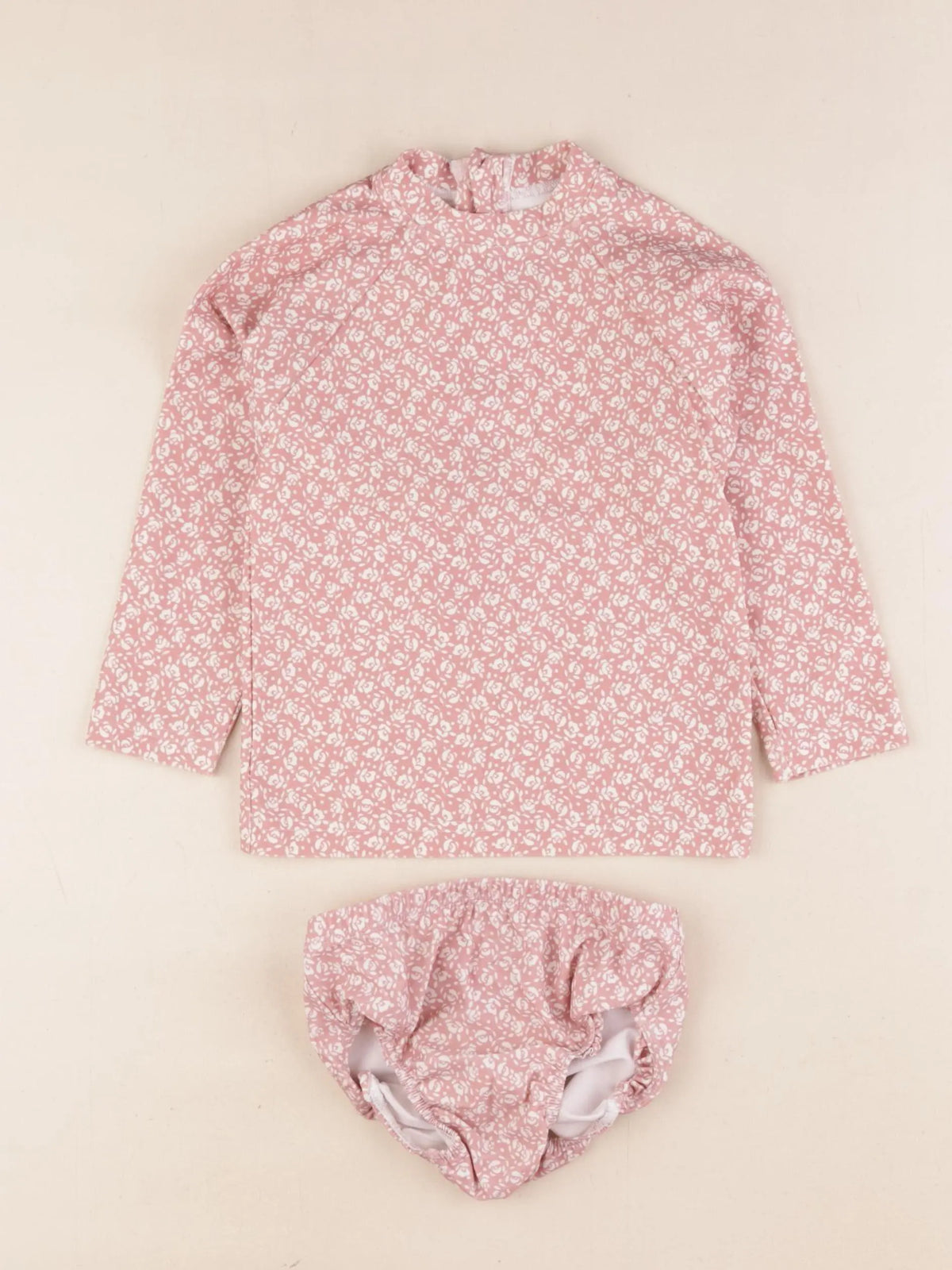 Petit Bateau - maillot de bain rose - 24 mois
