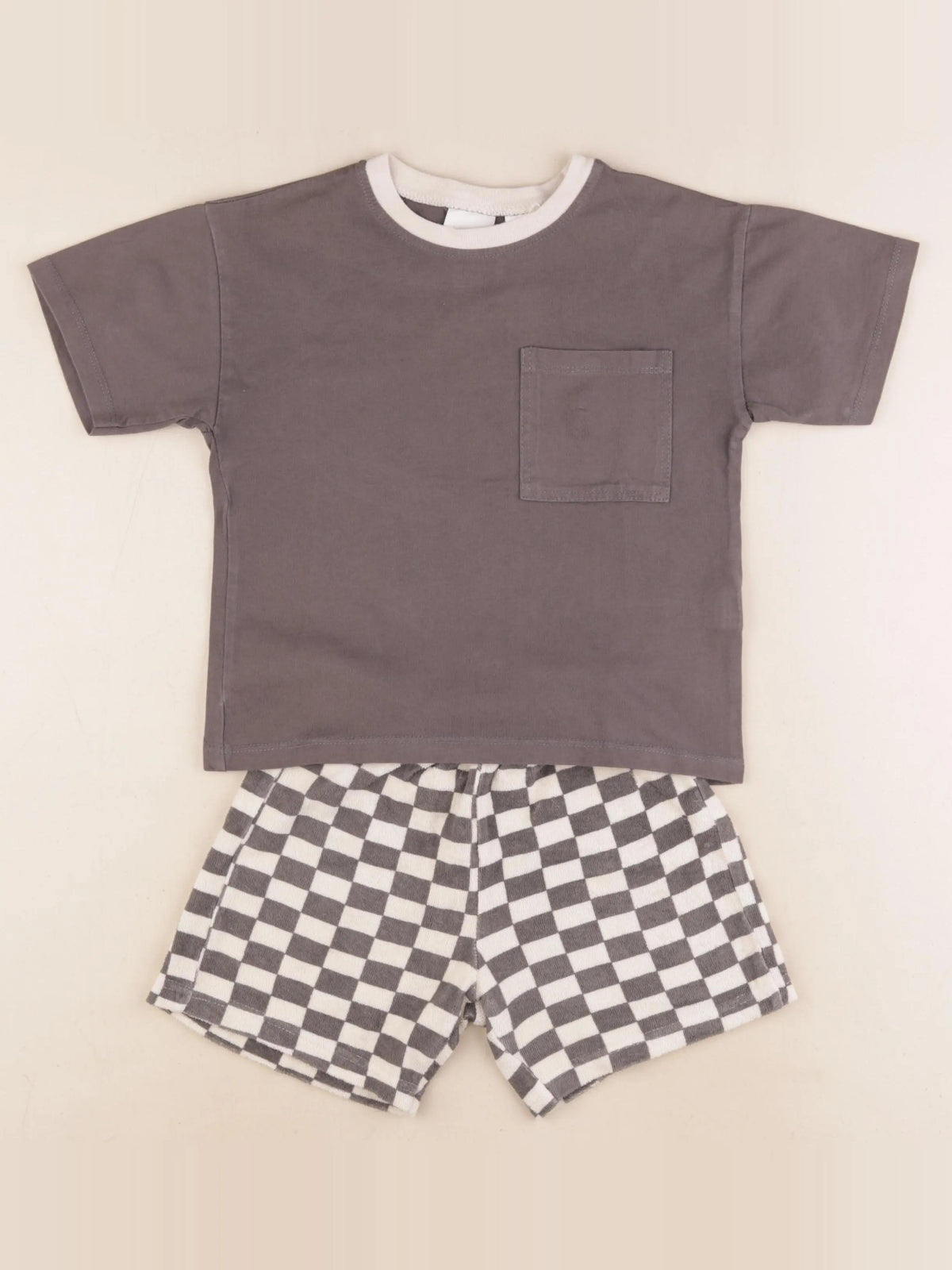Zara - ensemble gris - 5 ans