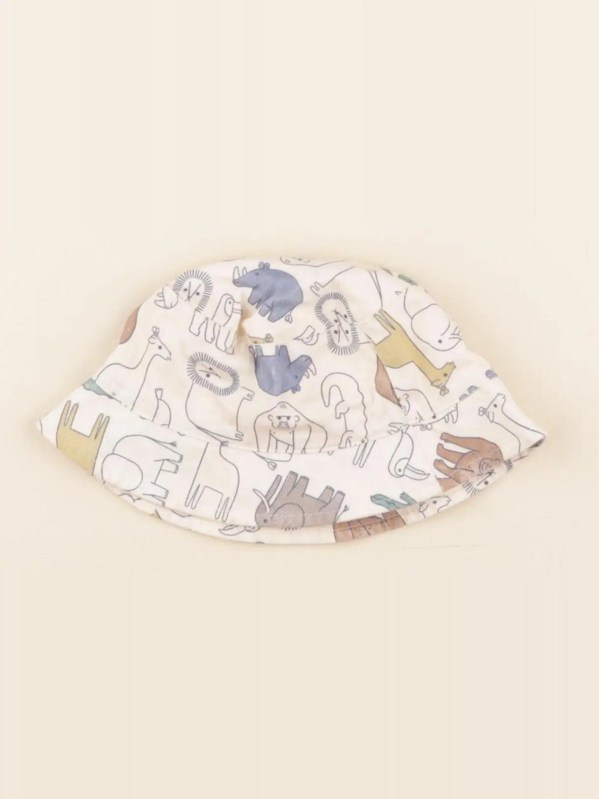 Boutchou - chapeau multicolore - 6/12 mois