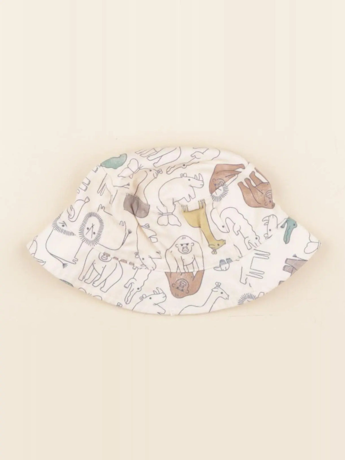 Boutchou - chapeau multicolore - 6/12 mois