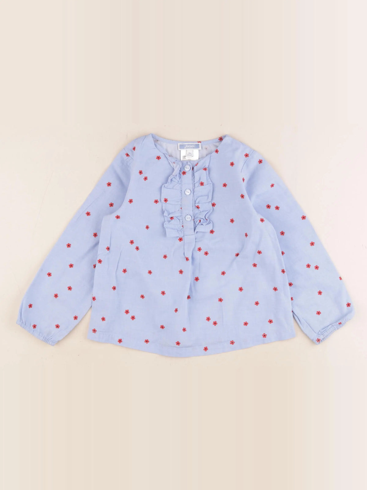 Jacadi - blouse bleu - 4 ans