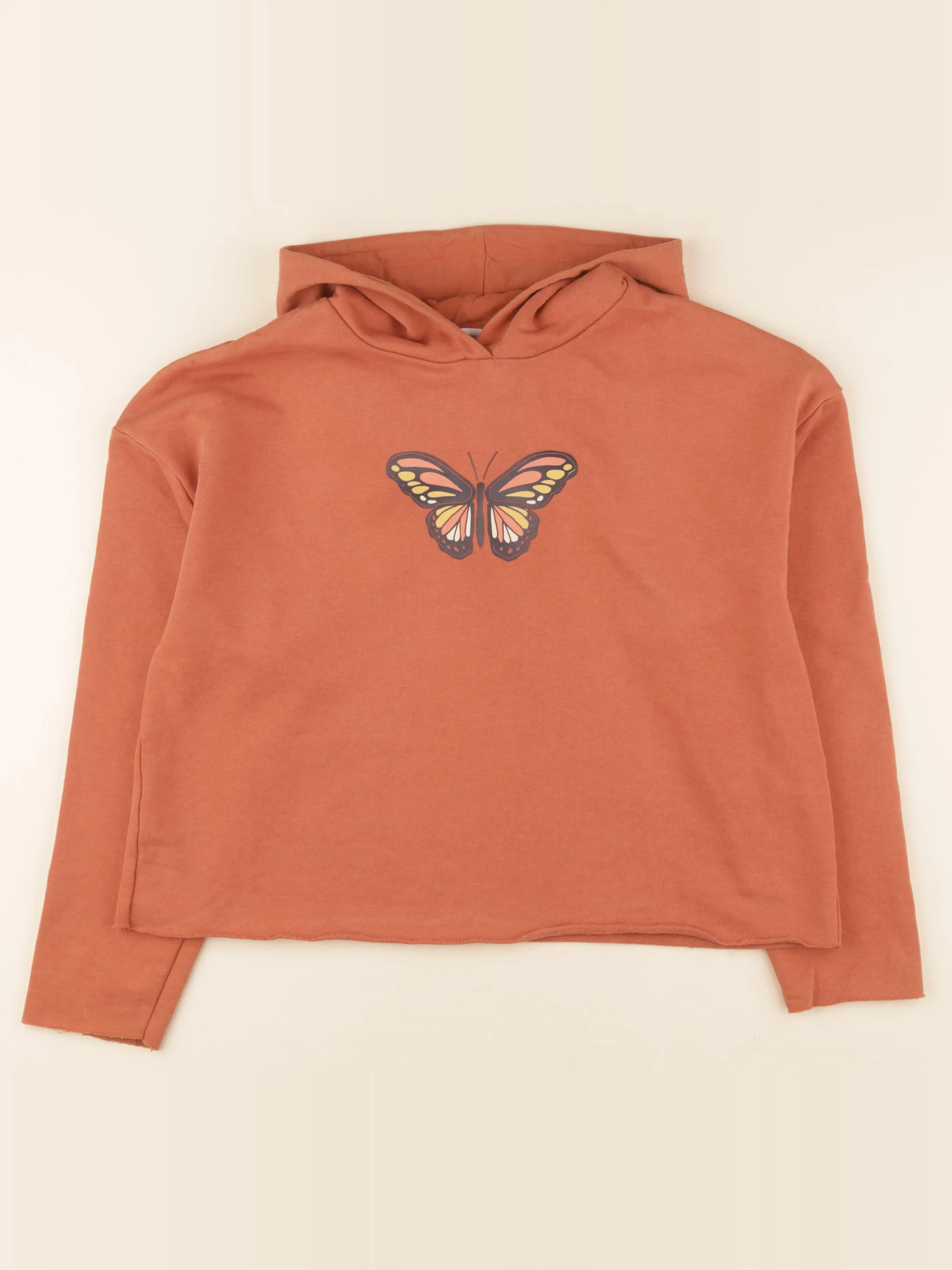 Mango - sweat orange - 14/16 ans