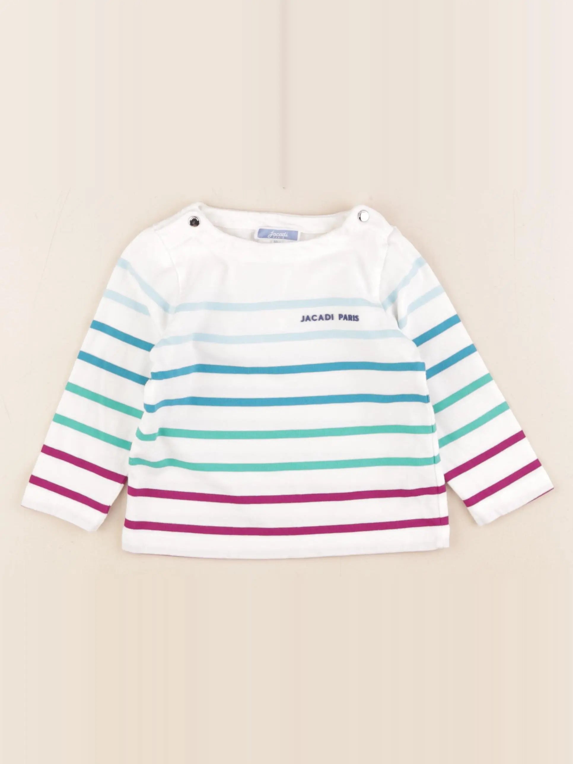 Jacadi - tee-shirt multicolore - 18 mois