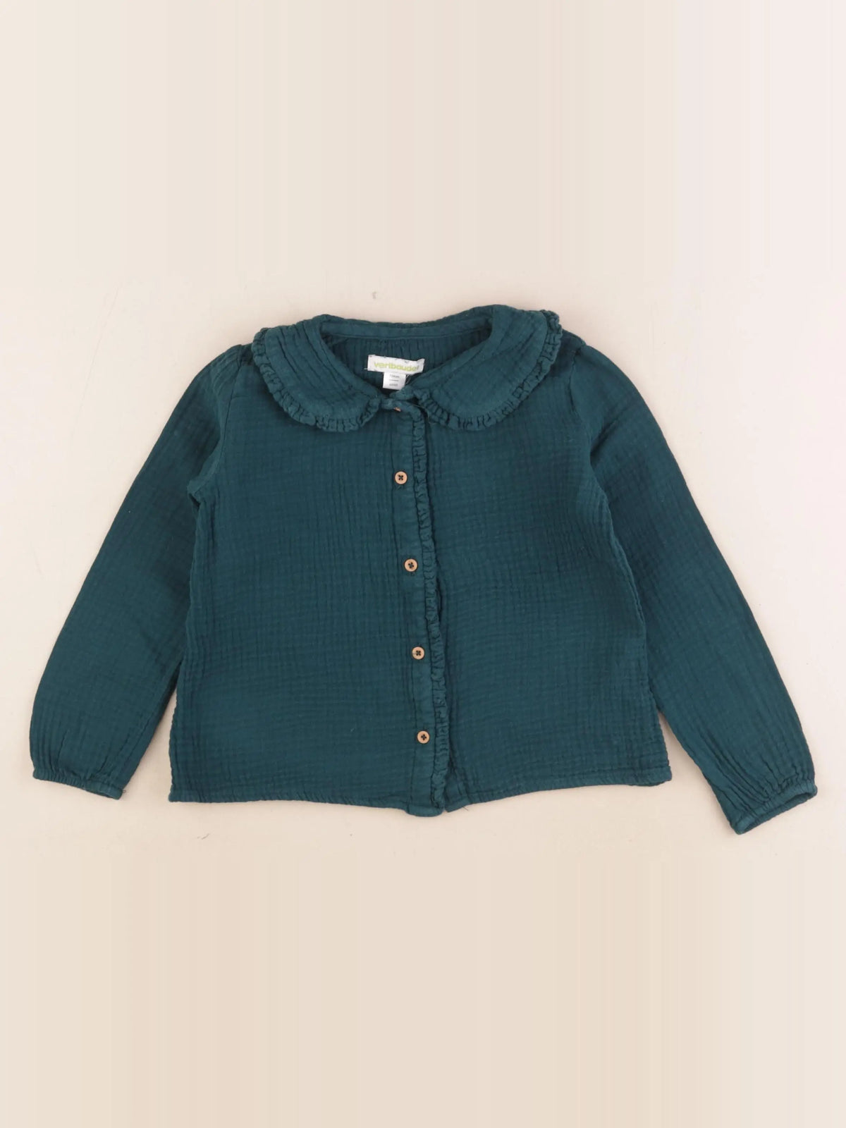 Vertbaudet - blouse vert - 4 ans