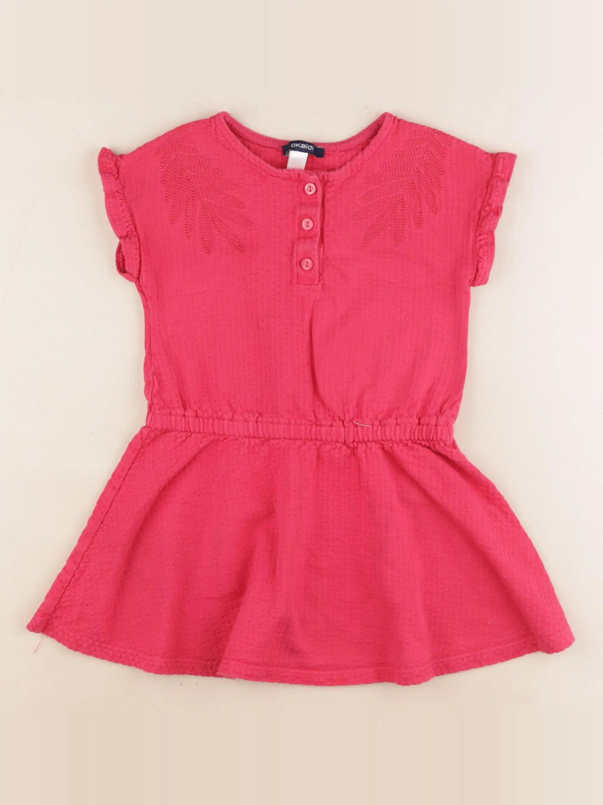 Okaidi - robe rose - 4 ans