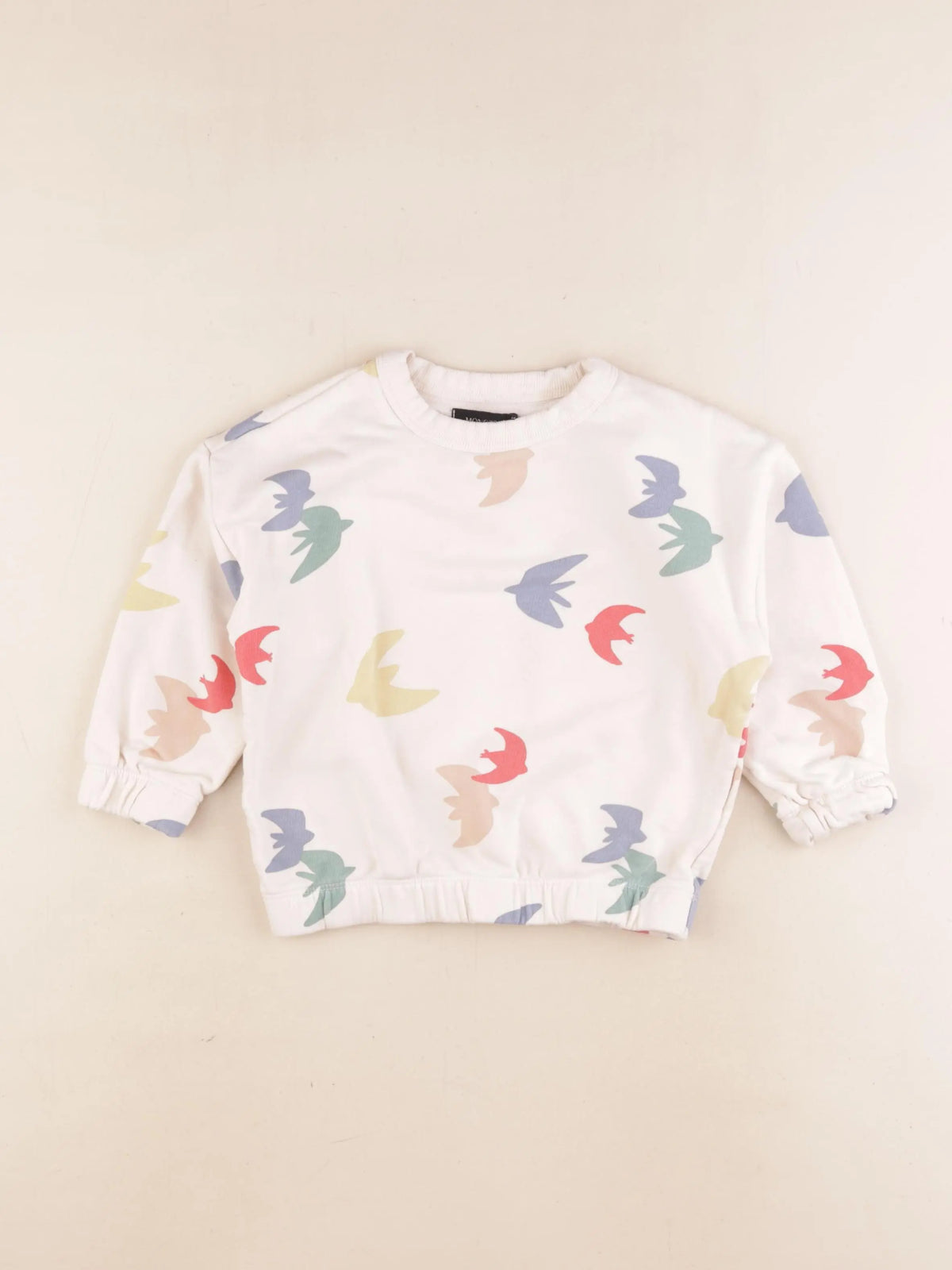 Monoprix - sweat blanc - 4 ans