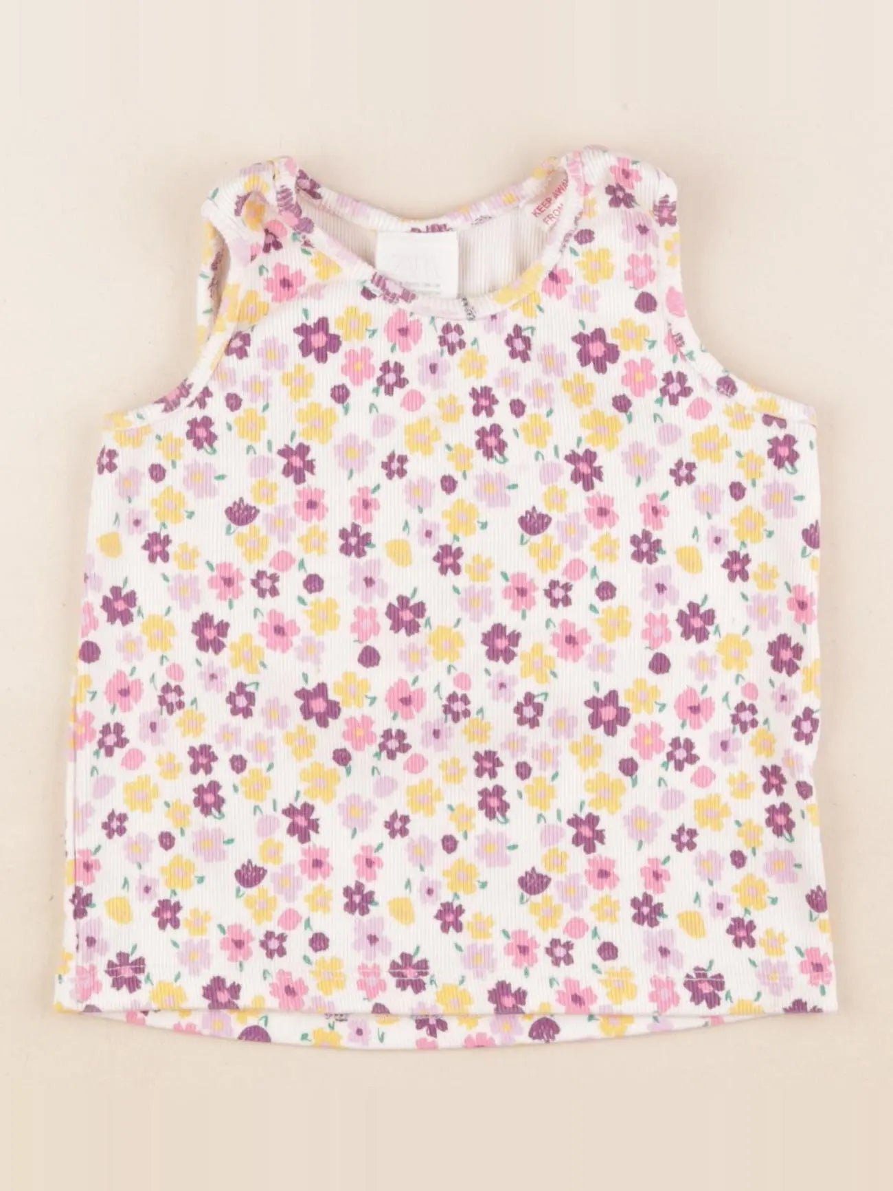 Zara - débardeur multicolore - 4 ans