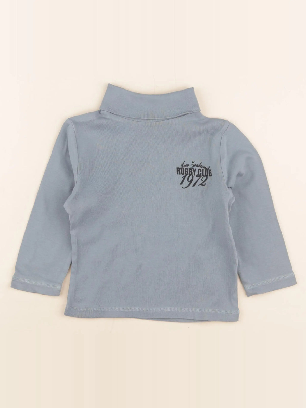Vertbaudet - sous-pull bleu - 3 ans