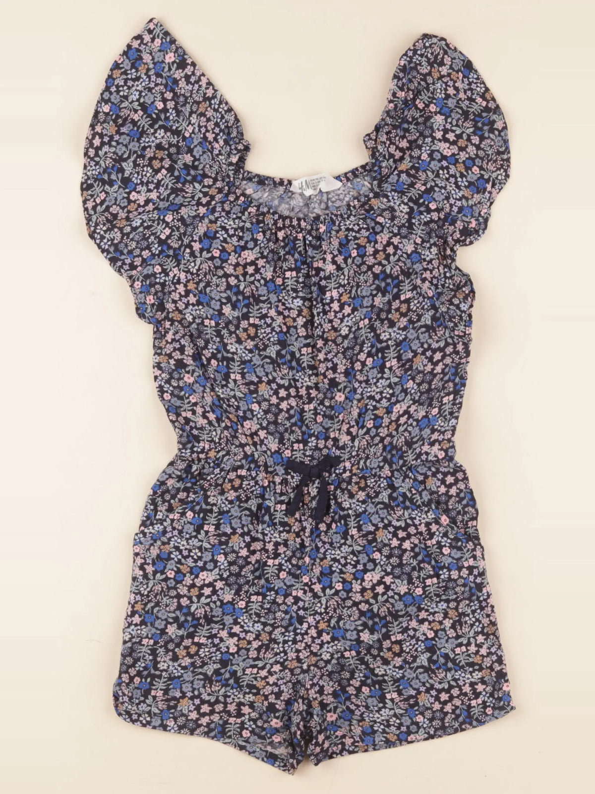 H&M - combinaison multicolore - 2/3 ans