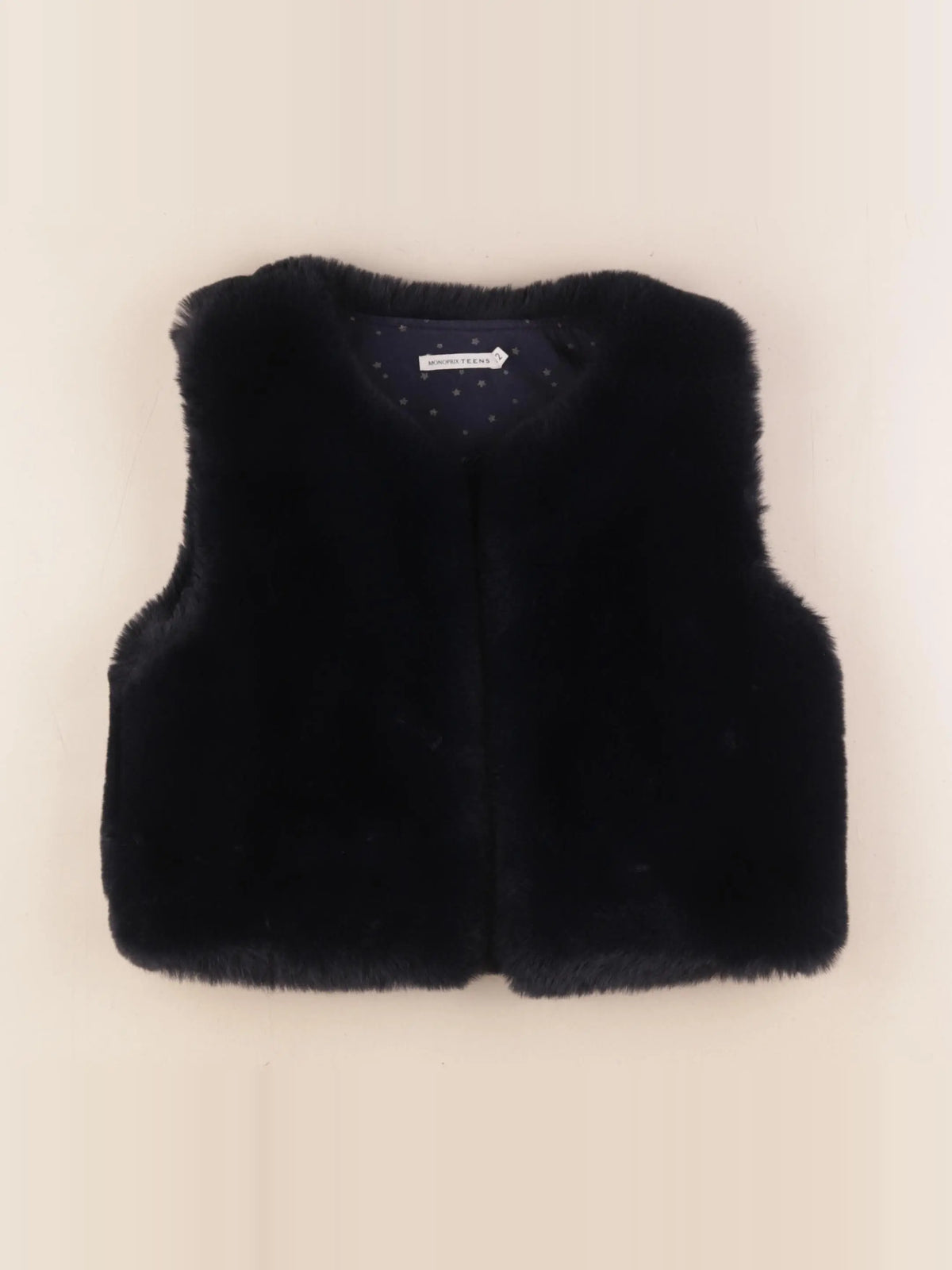 Monoprix - gilet bleu - 12 ans