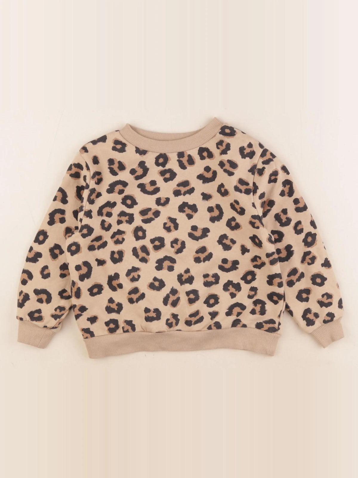 H&M - sweat marron - 2/4 ans