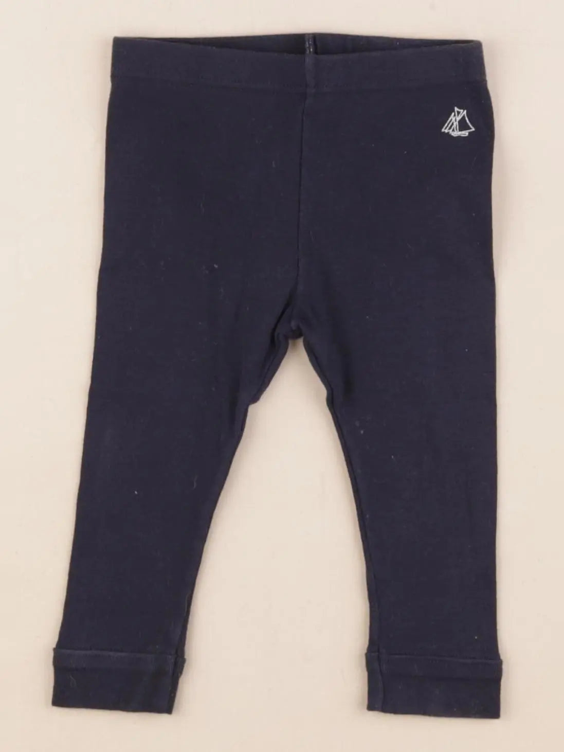 Petit Bateau - legging bleu - 6 mois
