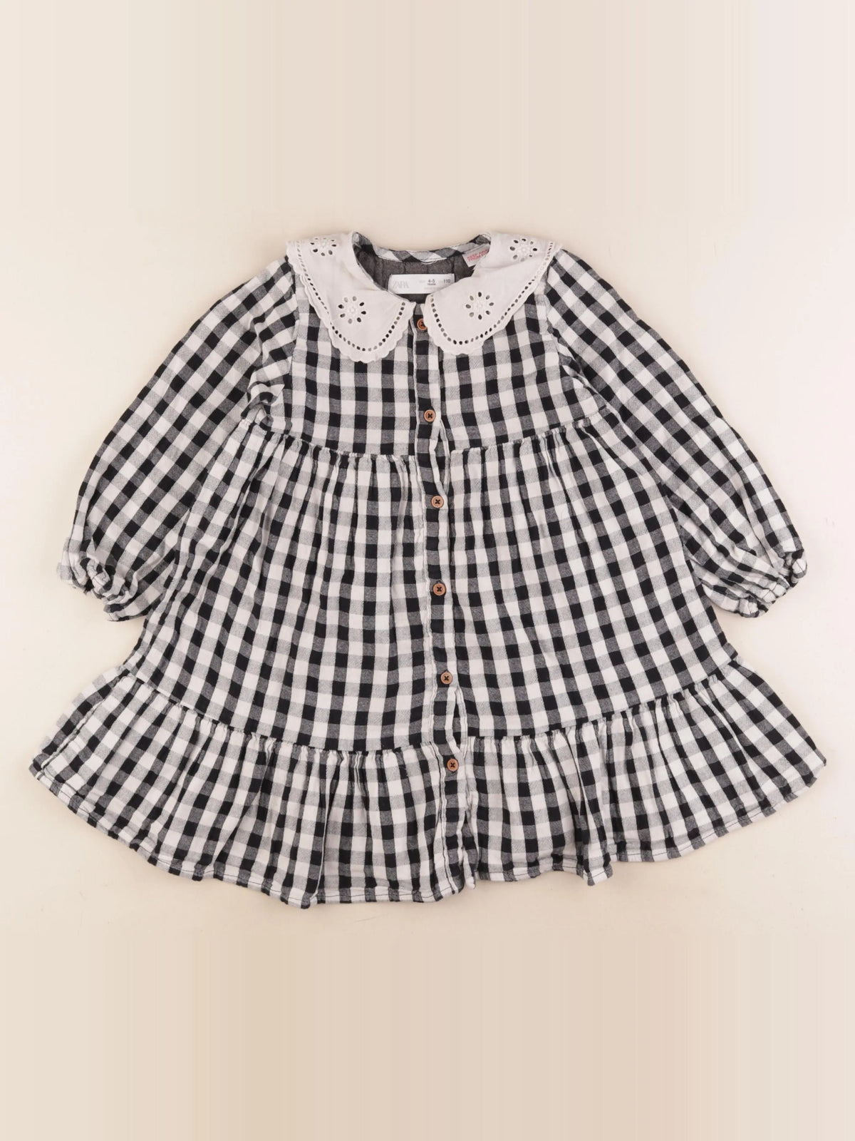 Zara - robe noir - 4/5 ans
