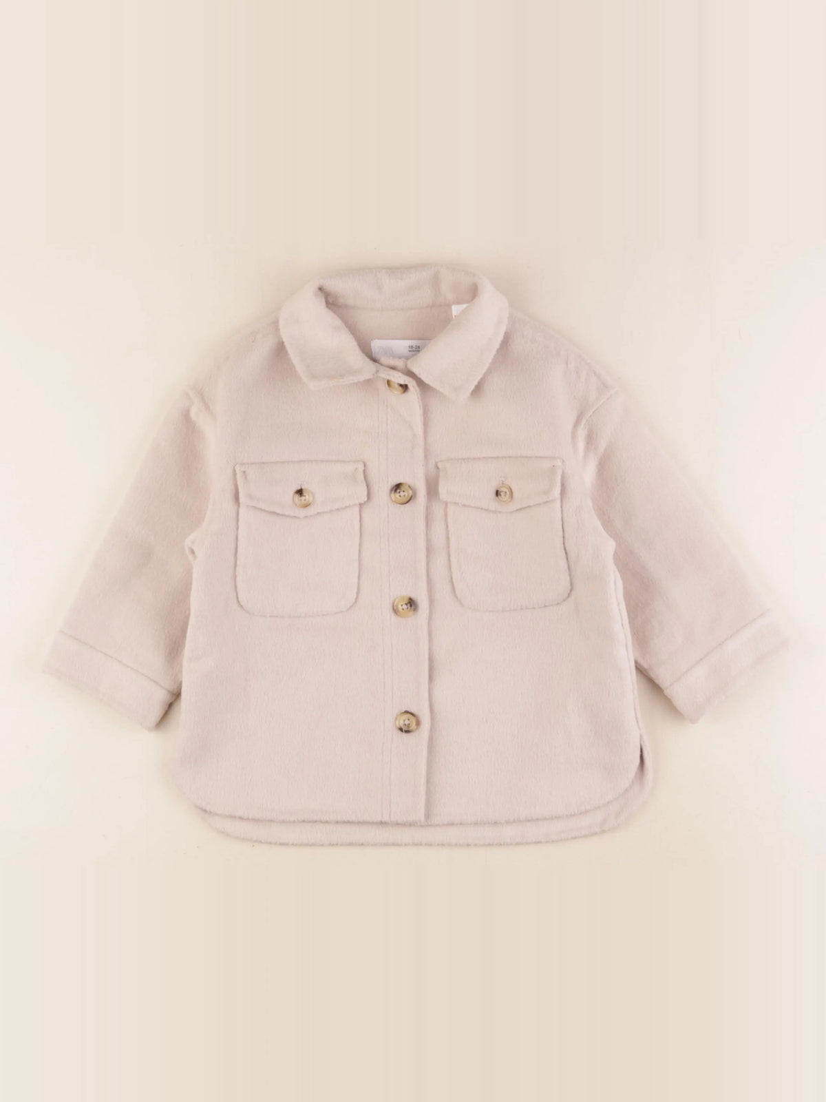 Zara - veste beige - 18/24 mois