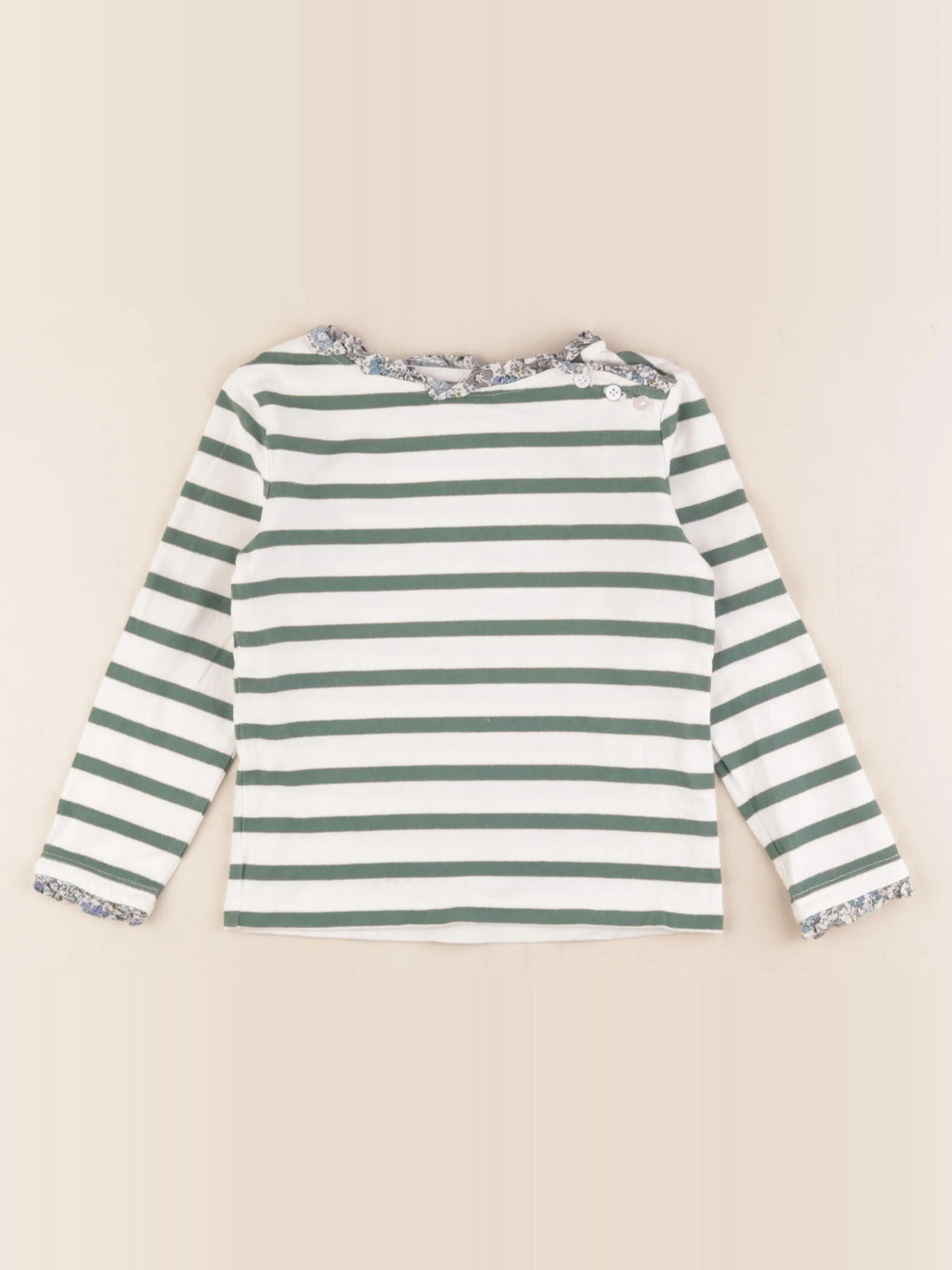 Cyrillus - tee-shirt vert - 4 ans