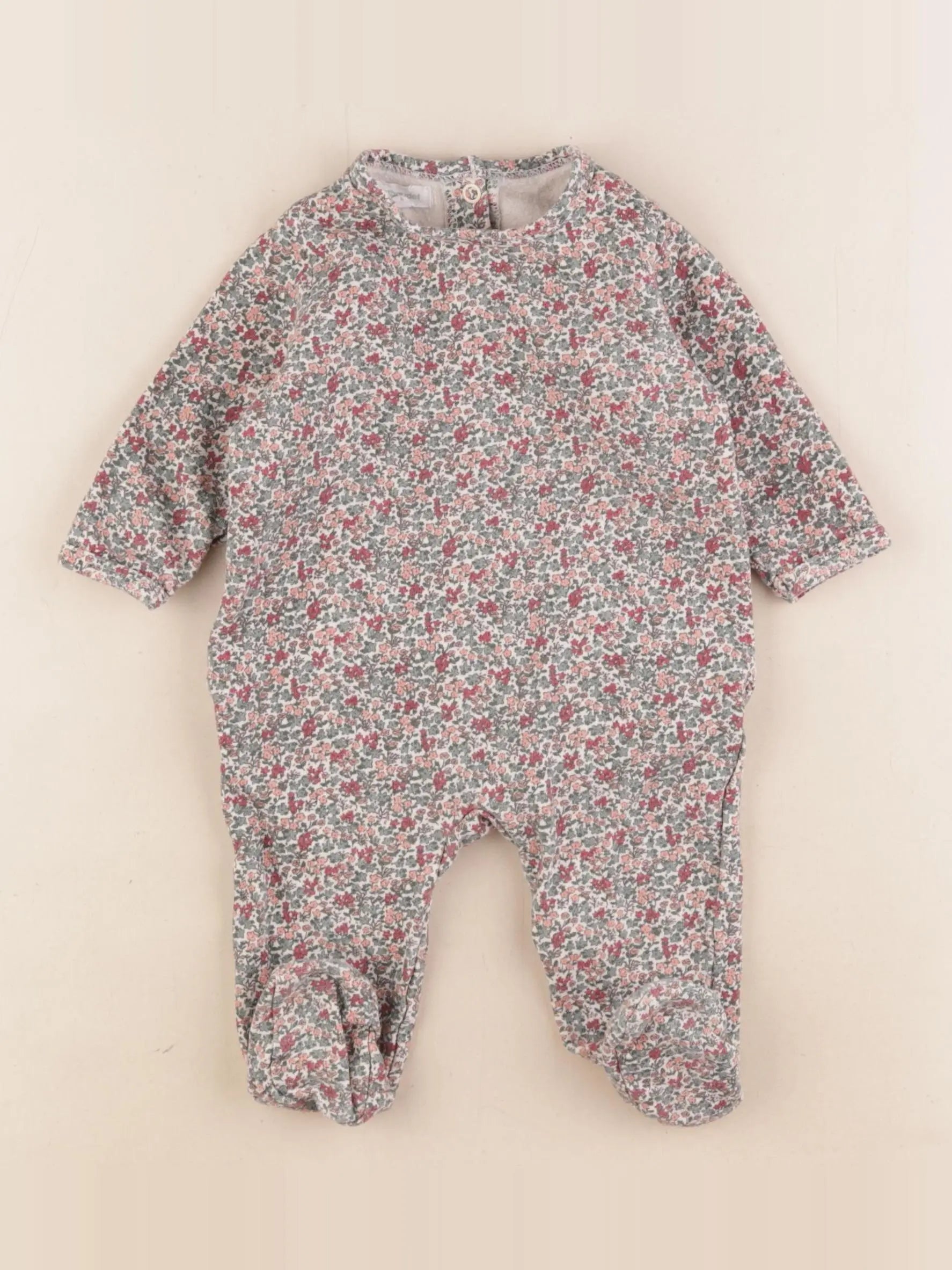 Vertbaudet - pyjama coton multicolore - 6 mois