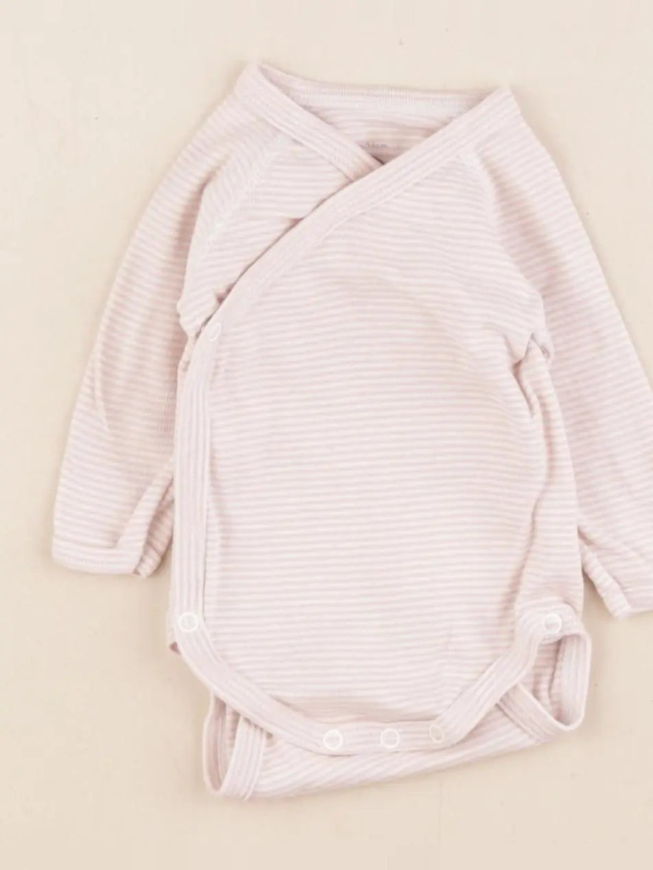 Petit Bateau - body rose - 1 mois