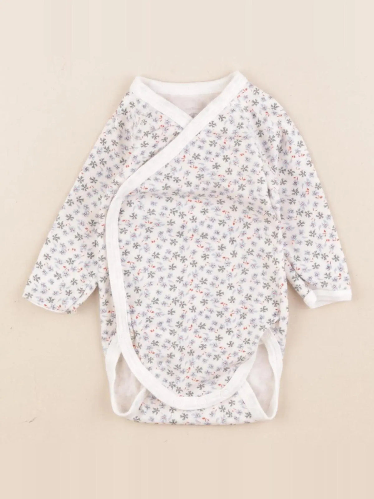 Petit Bateau - body multicolore - 3 mois
