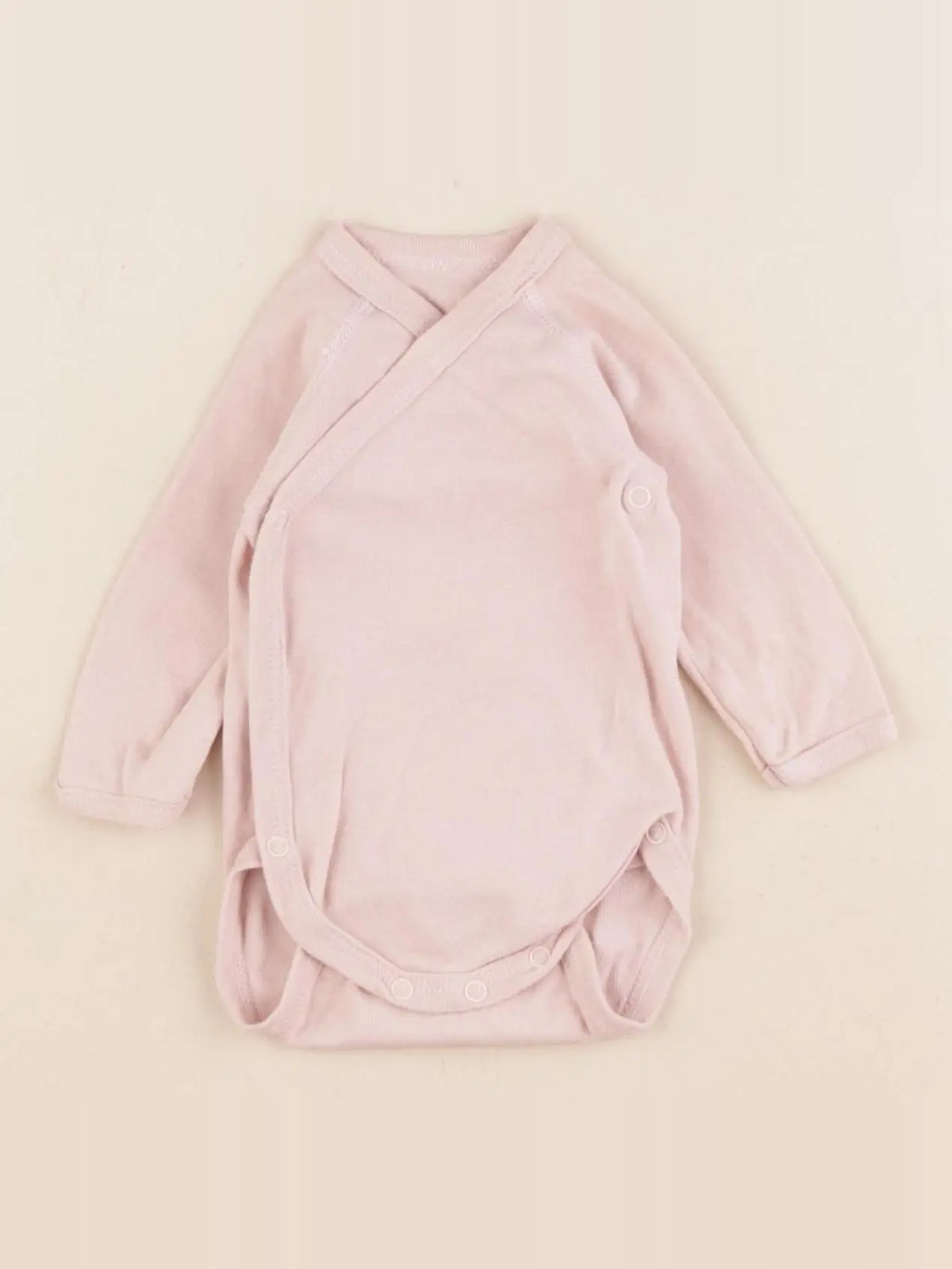 Petit Bateau - body rose - 1 mois