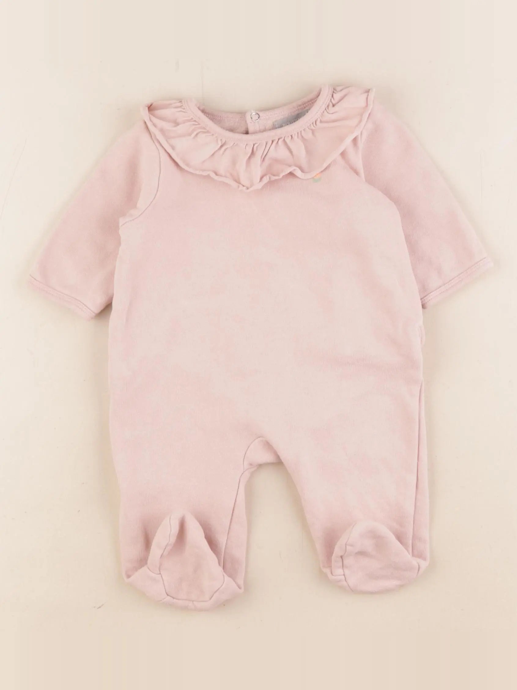 Boutchou - pyjama coton rose - 3 mois