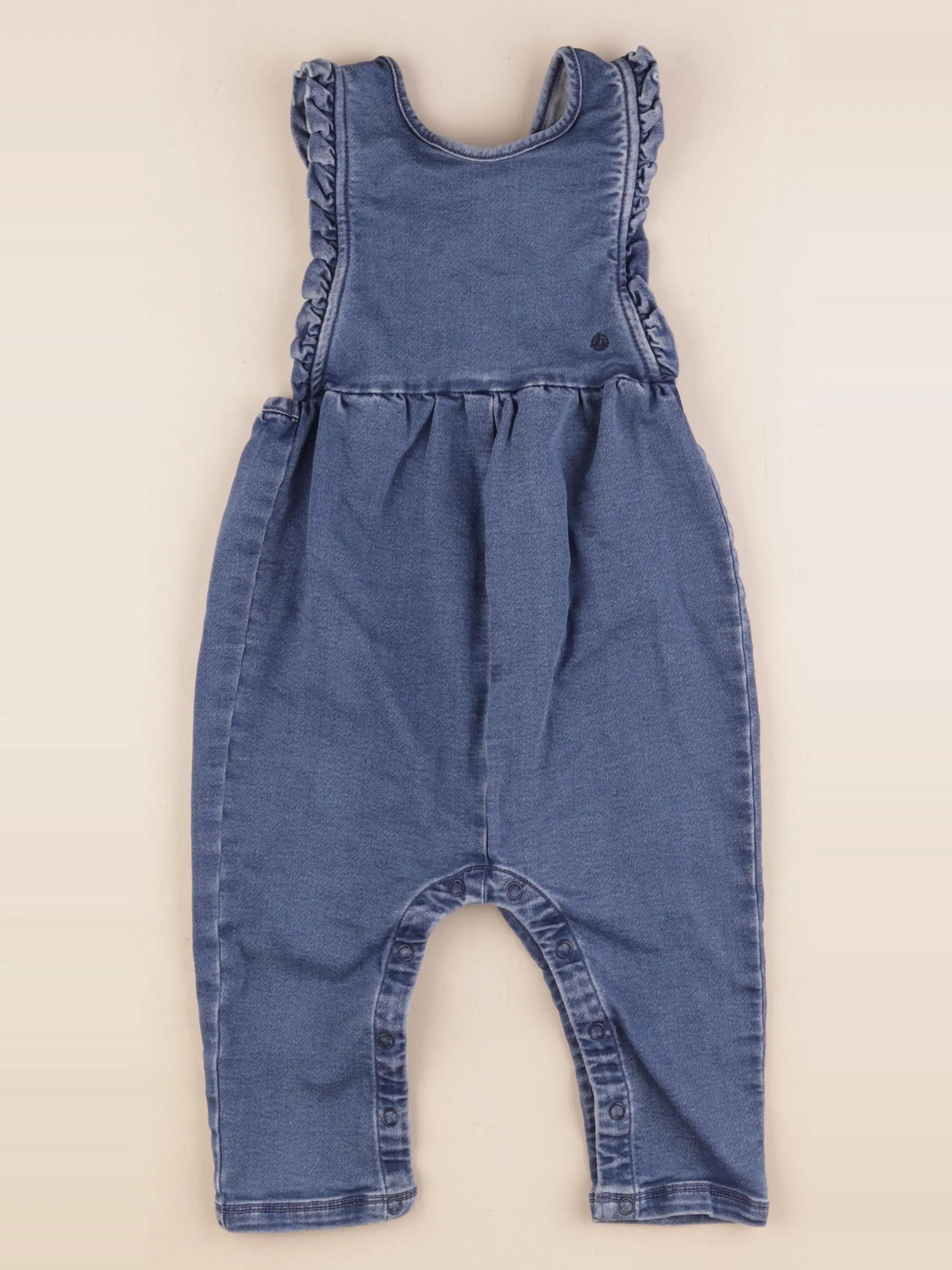 Petit Bateau - salopette bleu - 24 mois