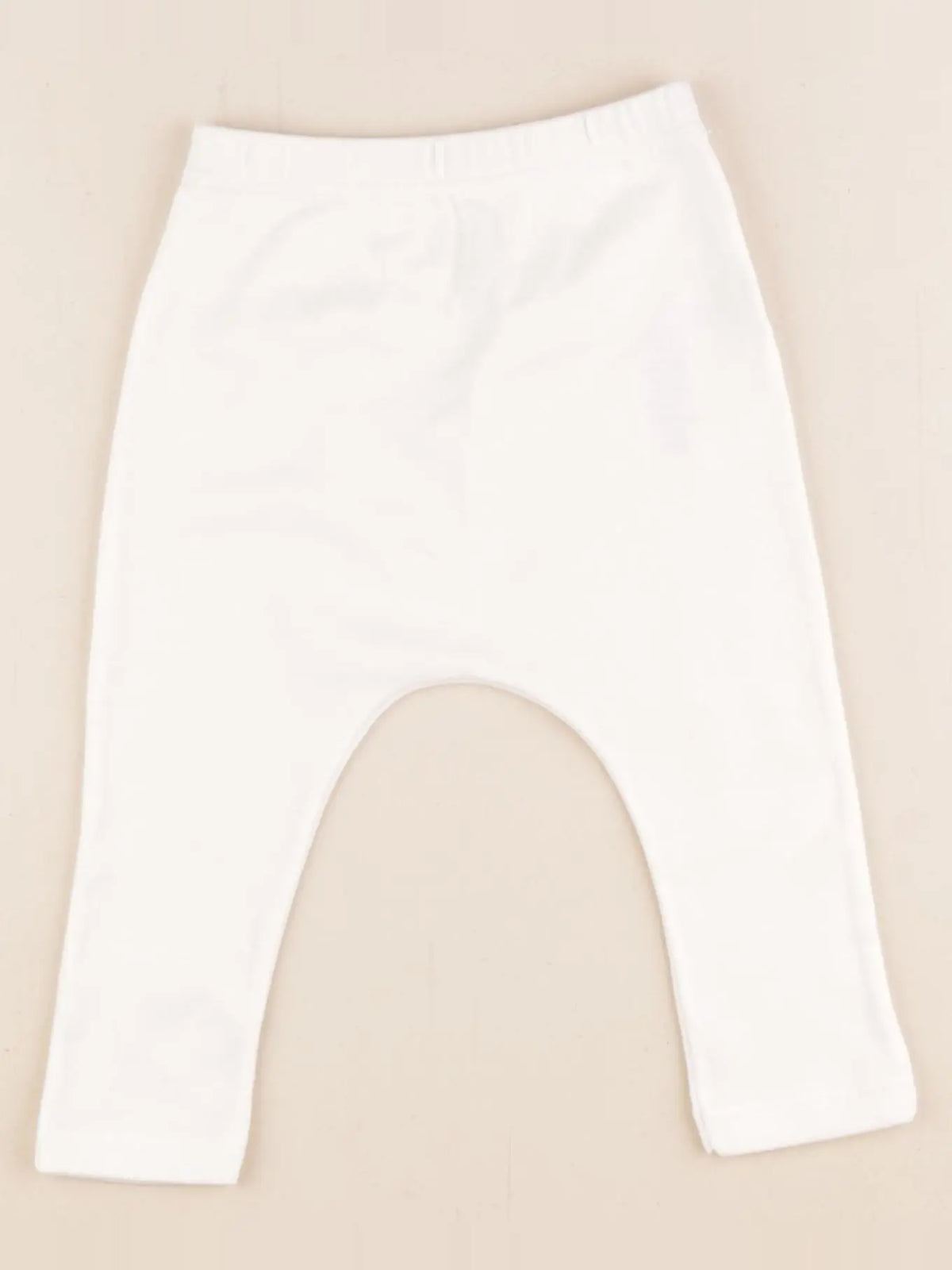 Petit Bateau - legging blanc - 12 mois
