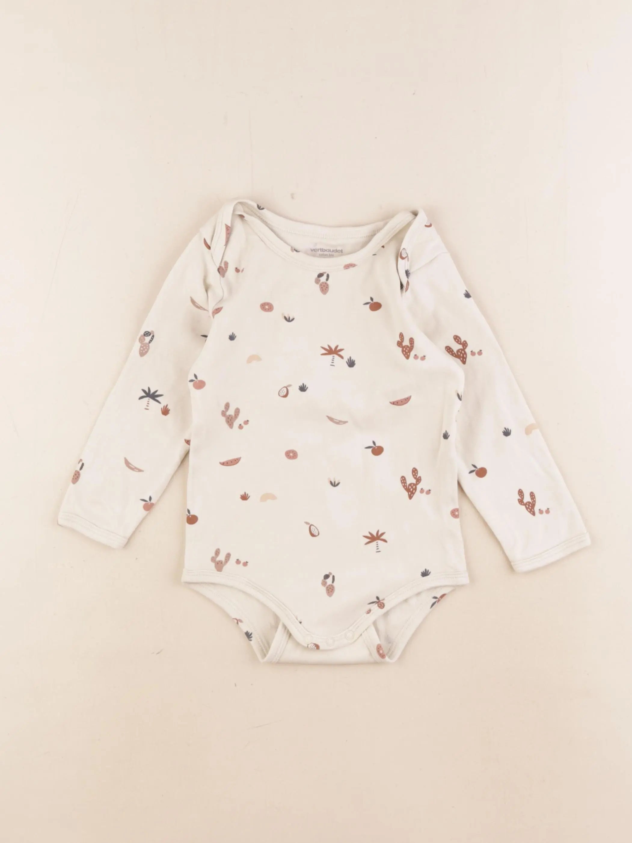 Vertbaudet - body blanc - 24 mois