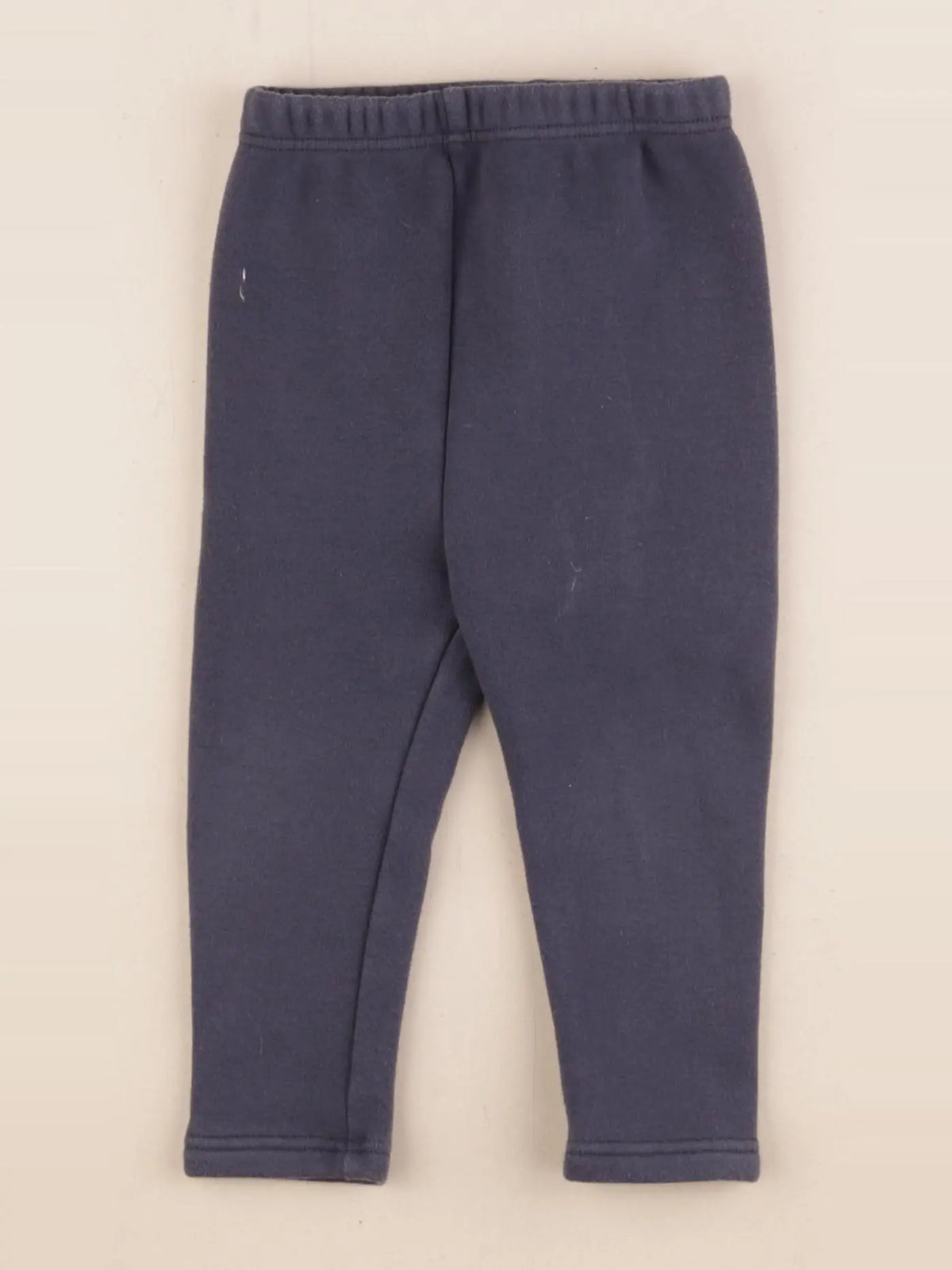 Vertbaudet - legging doublé bleu - 18 mois