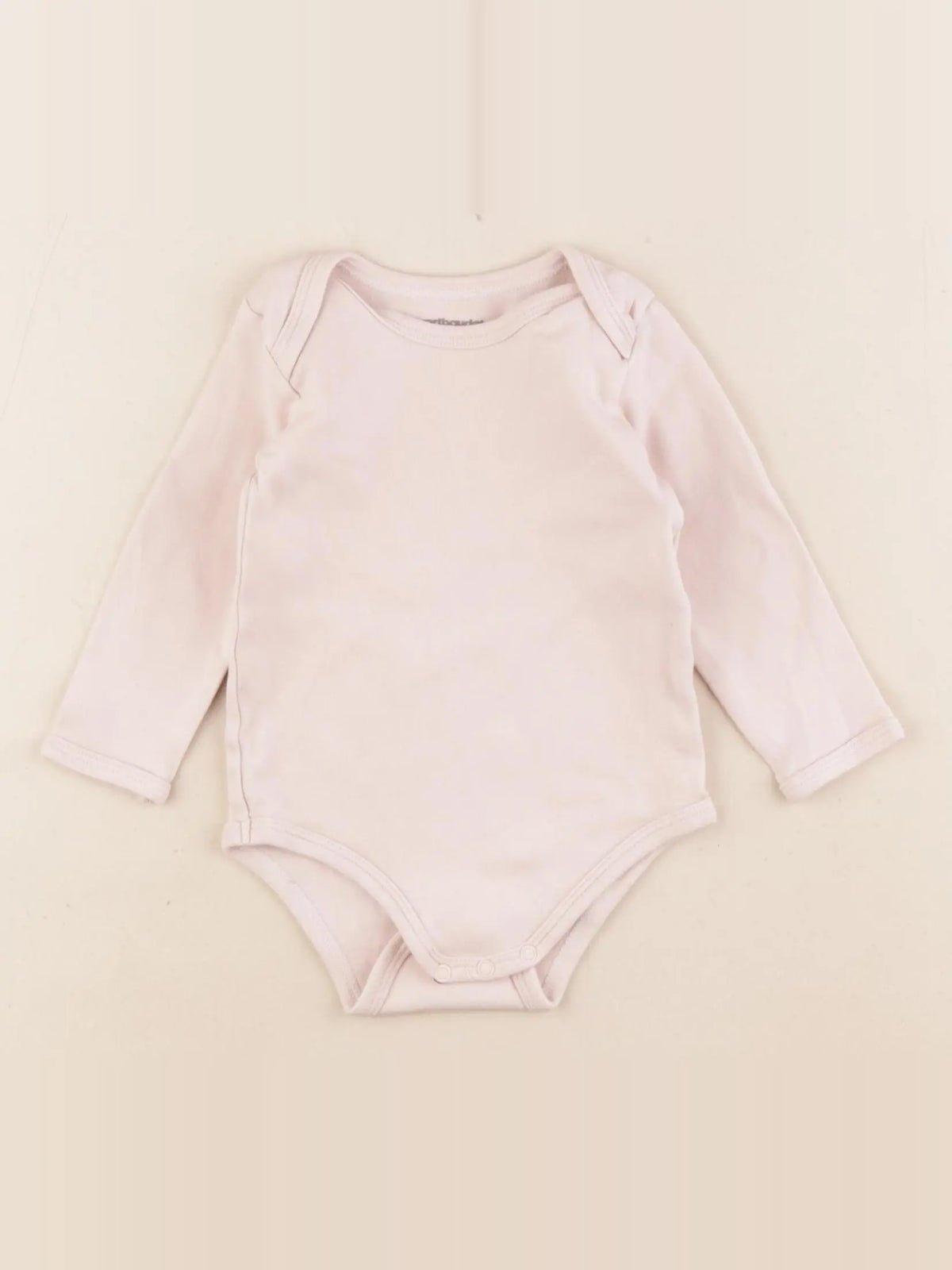 Vertbaudet - body rose - 12 mois