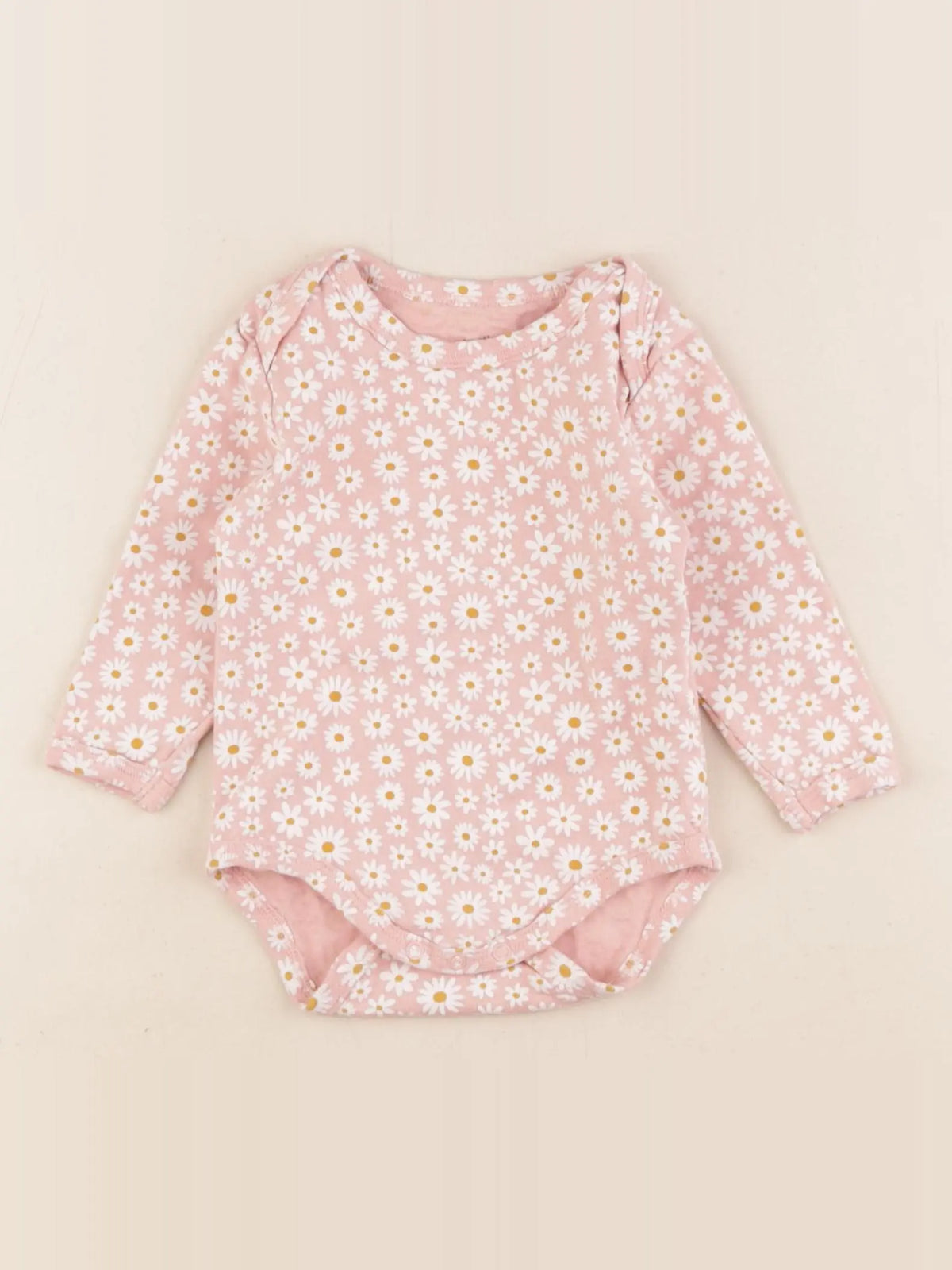 Vertbaudet - body rose - 6 mois