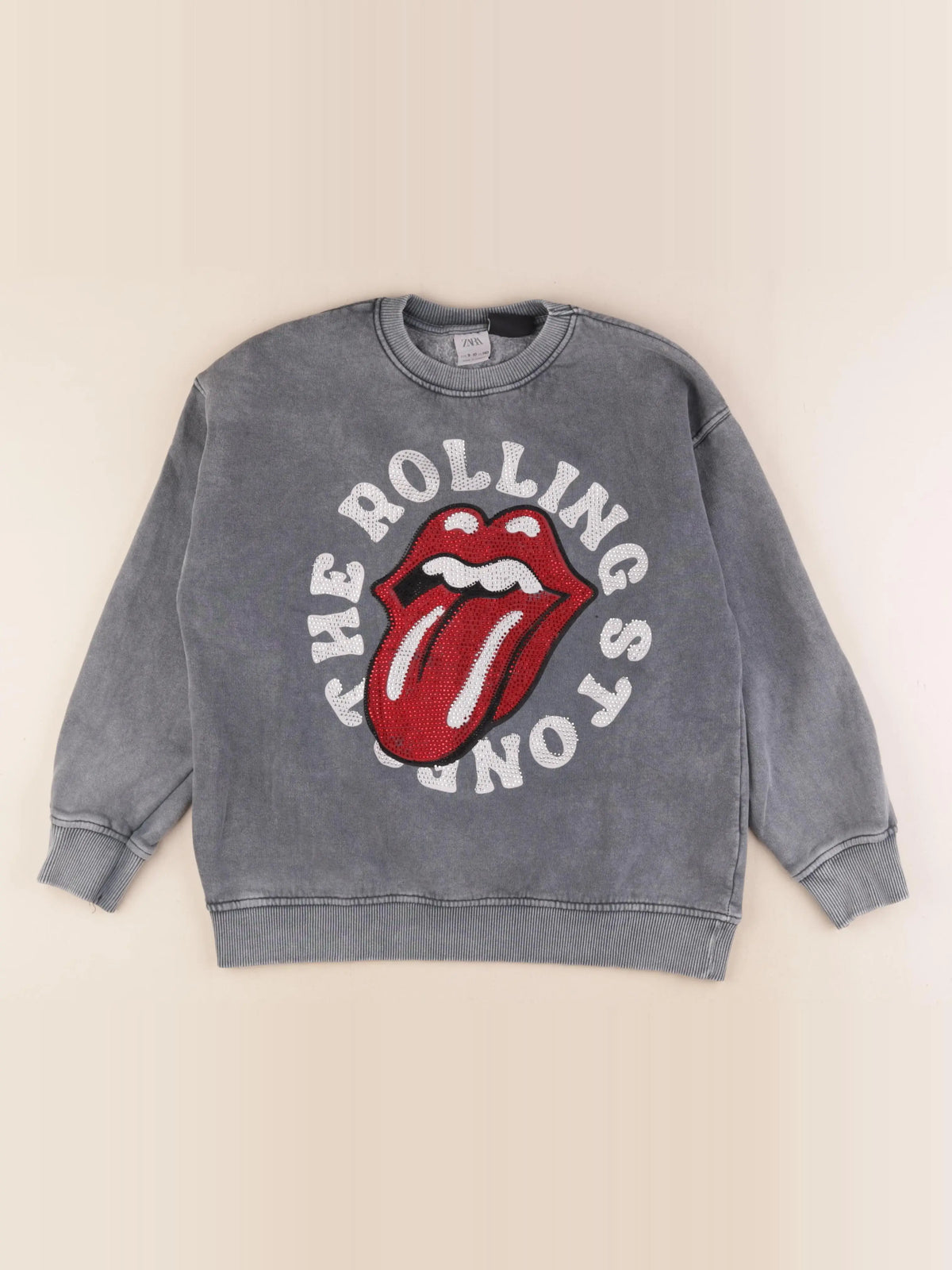 Zara - sweat gris - 9/10 ans