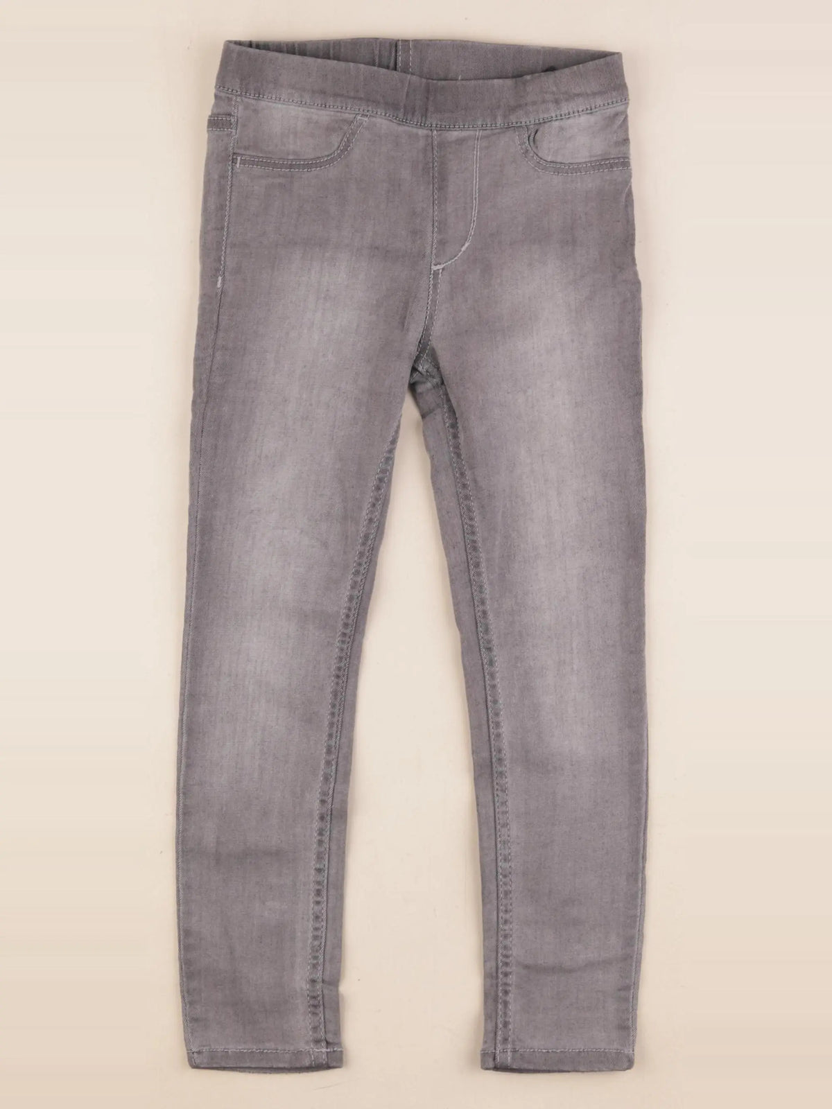H&M - jegging gris - 4/5 ans