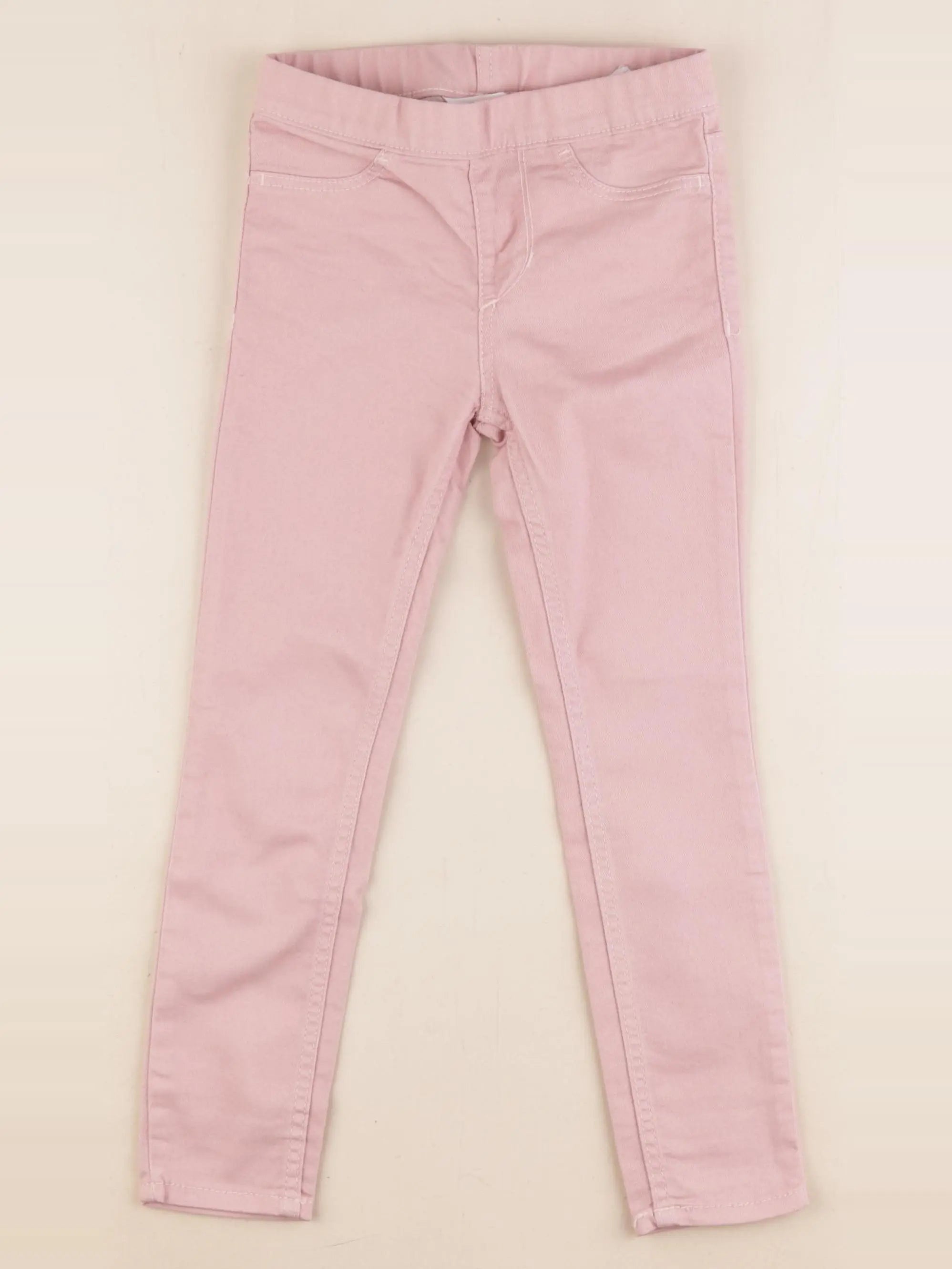 H&M - jegging rose - 4/5 ans