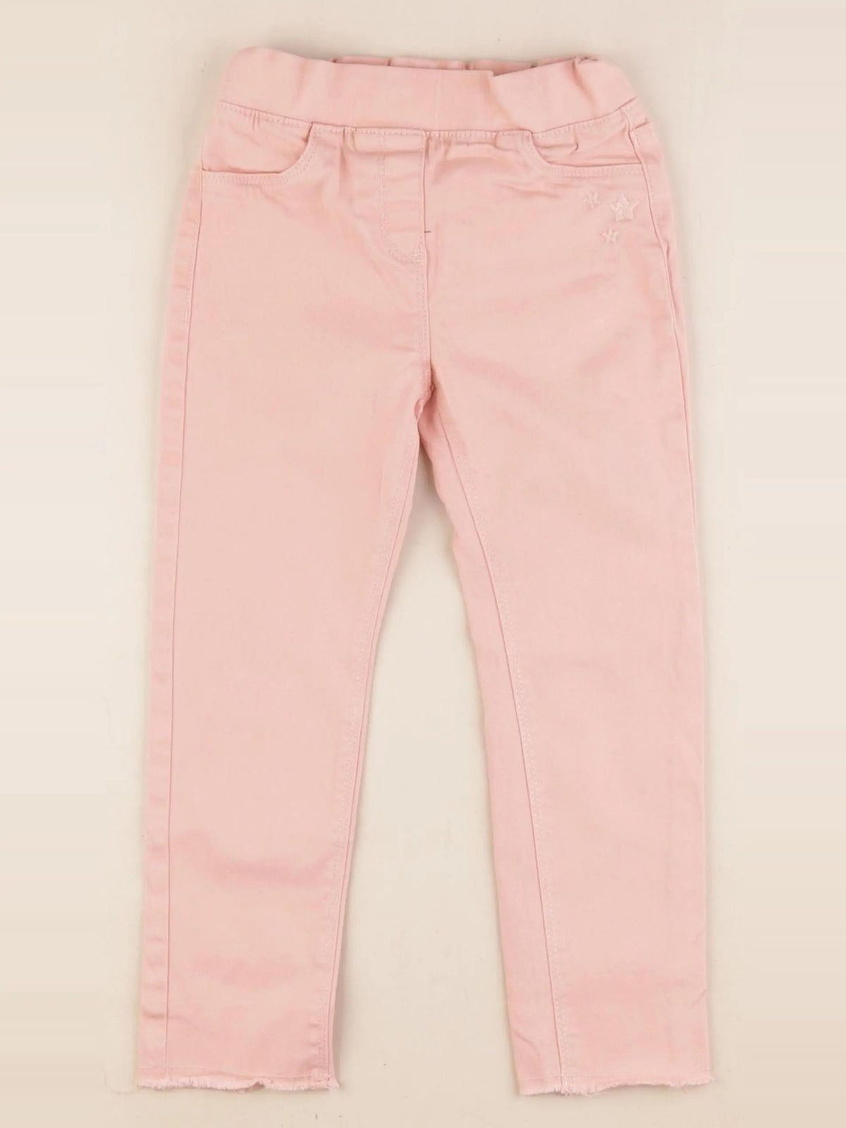Vertbaudet - jegging rose - 4/5 ans