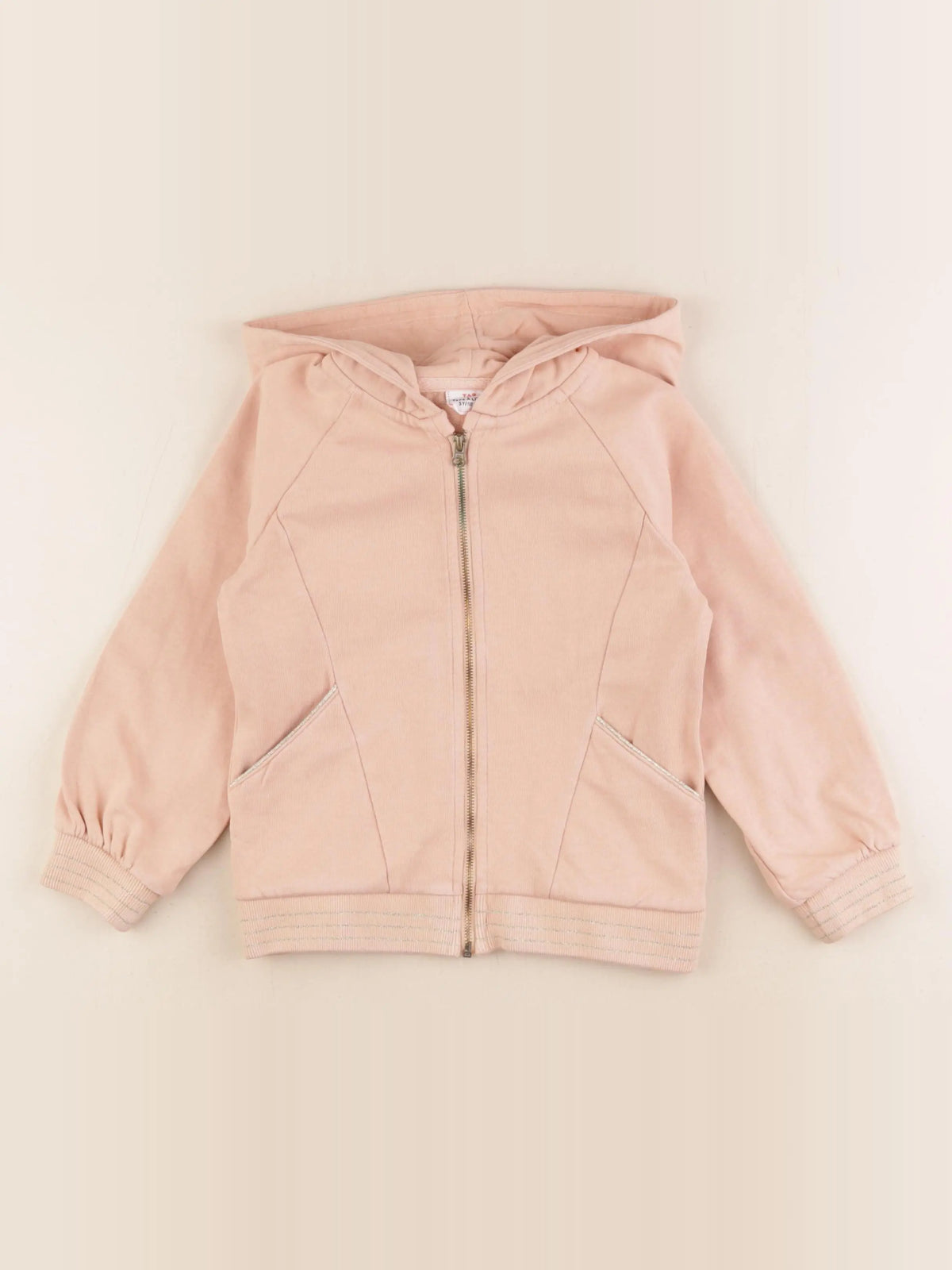 Tape à l'oeil - sweat rose - 5 ans