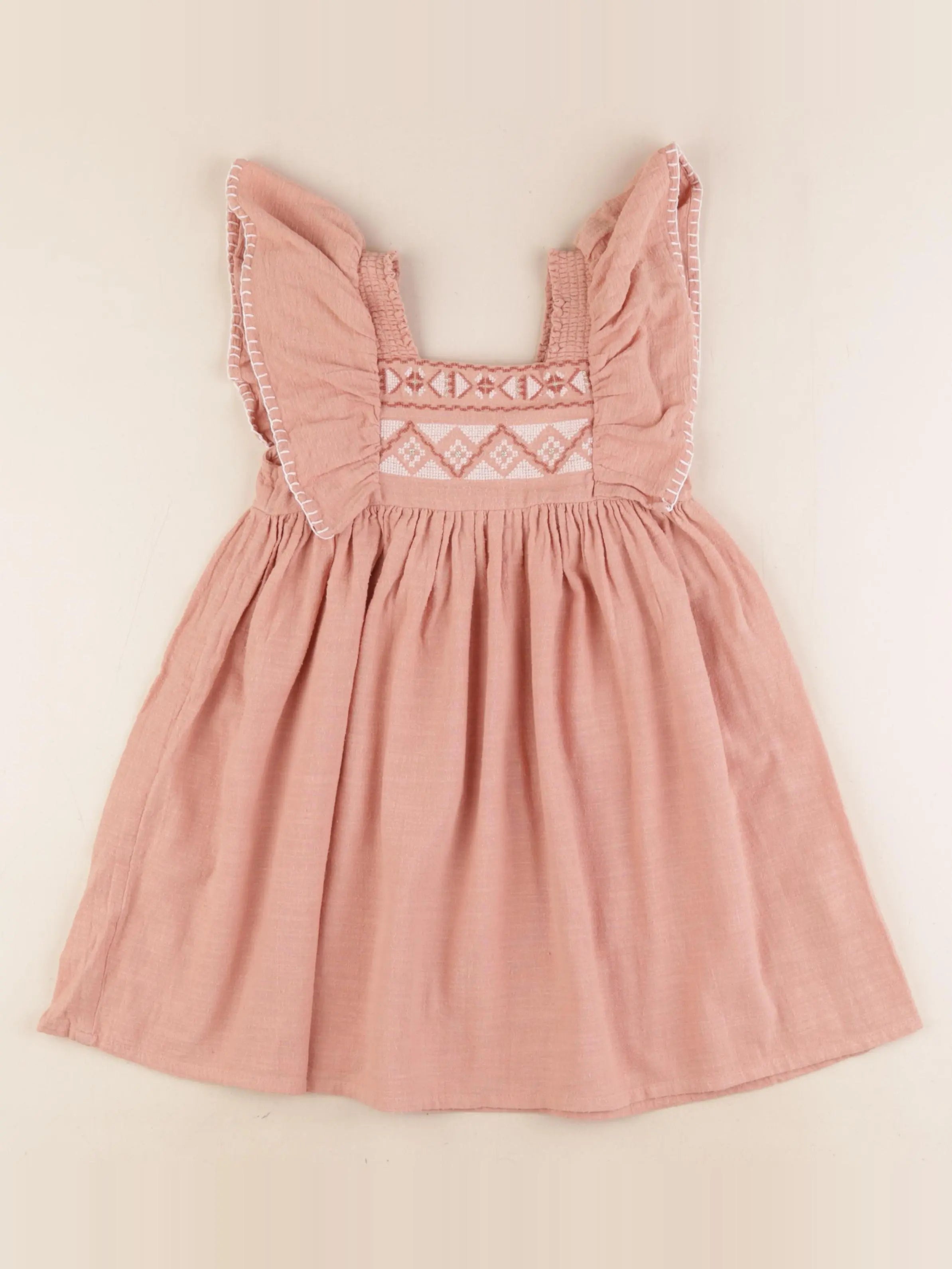 Tape à l'oeil - robe rose - 5 ans