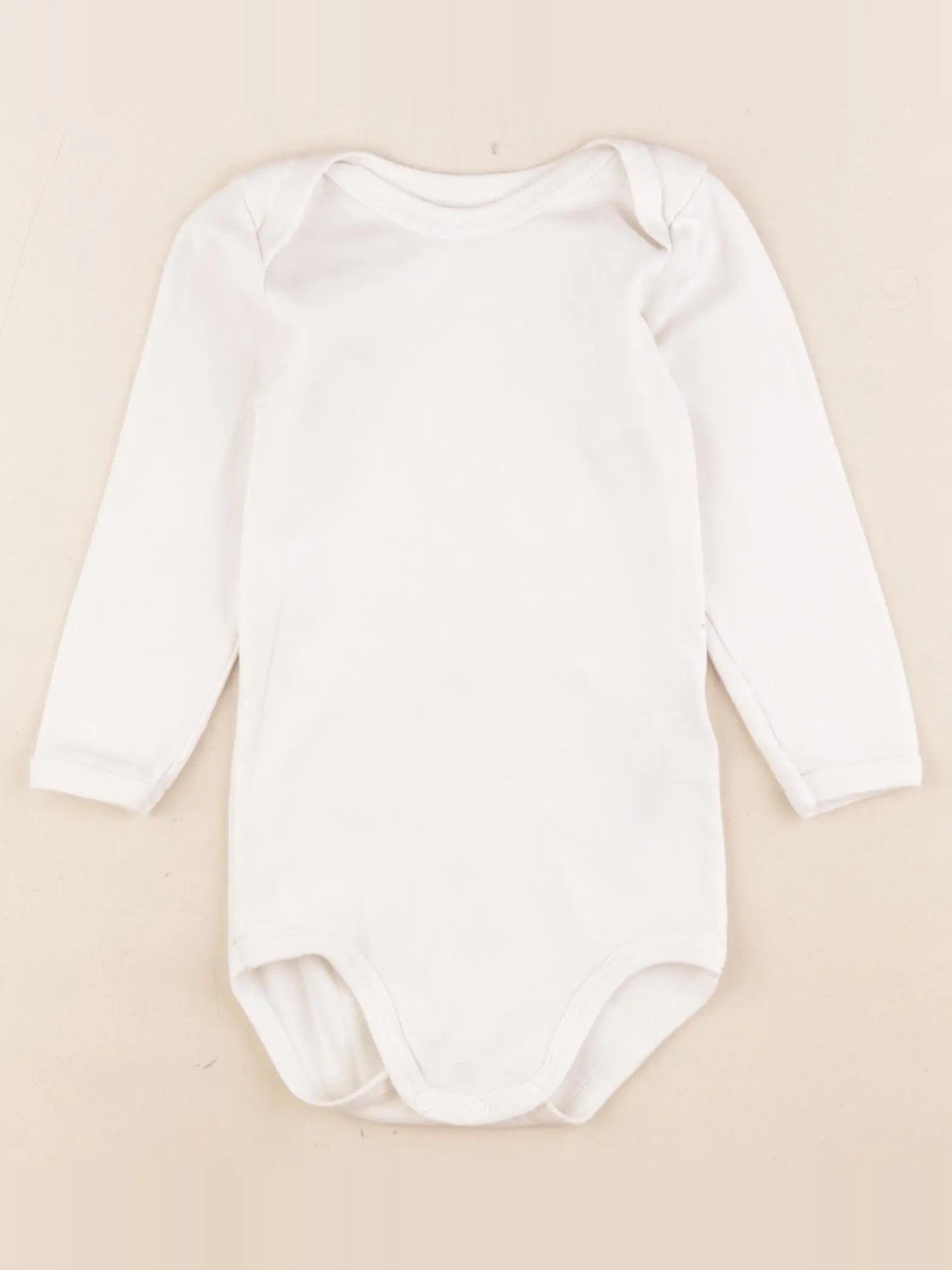 Petit Bateau - body beige - 24 mois