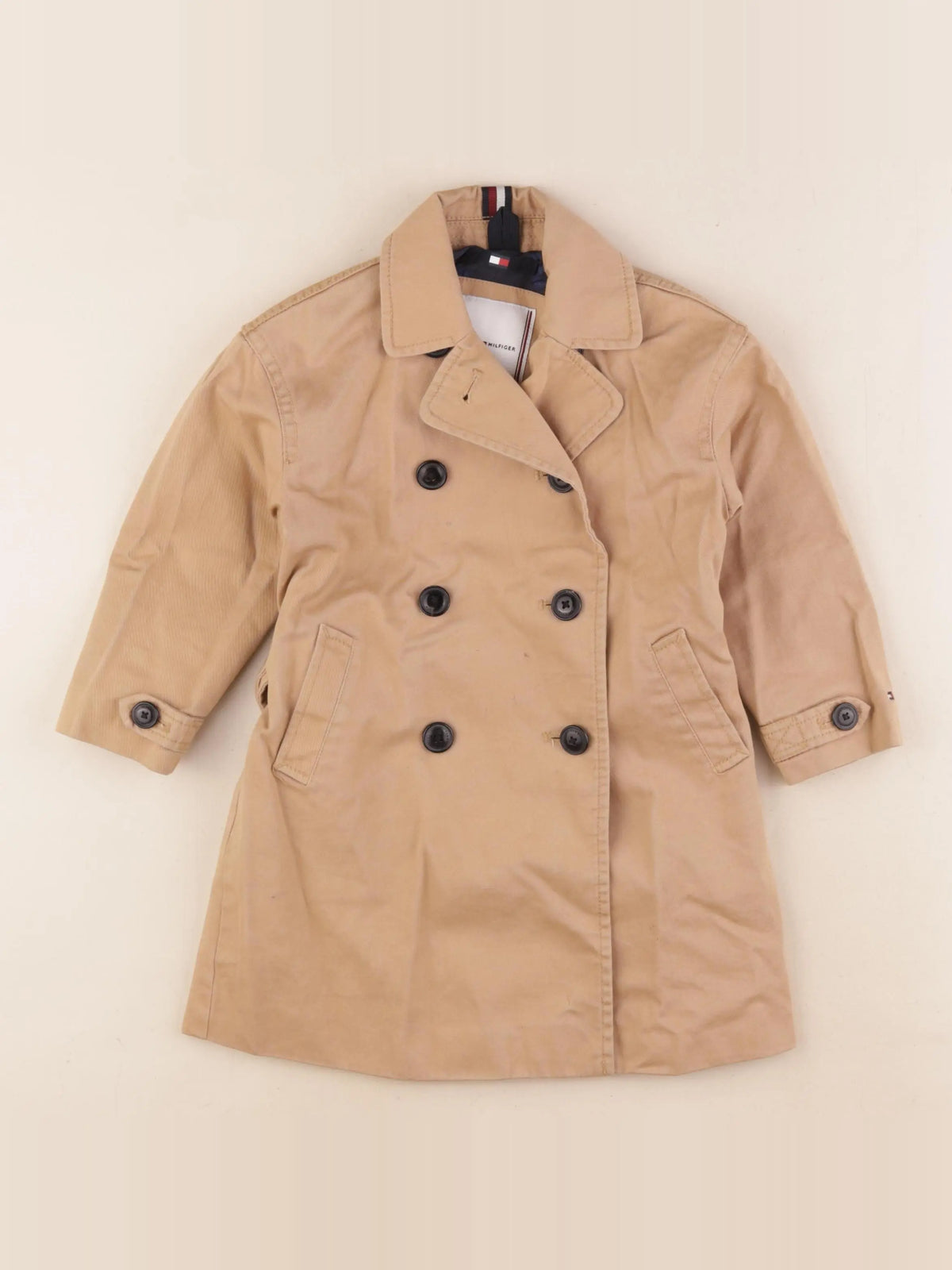 Tommy Hilfiger - trench marron - 2/3 ans